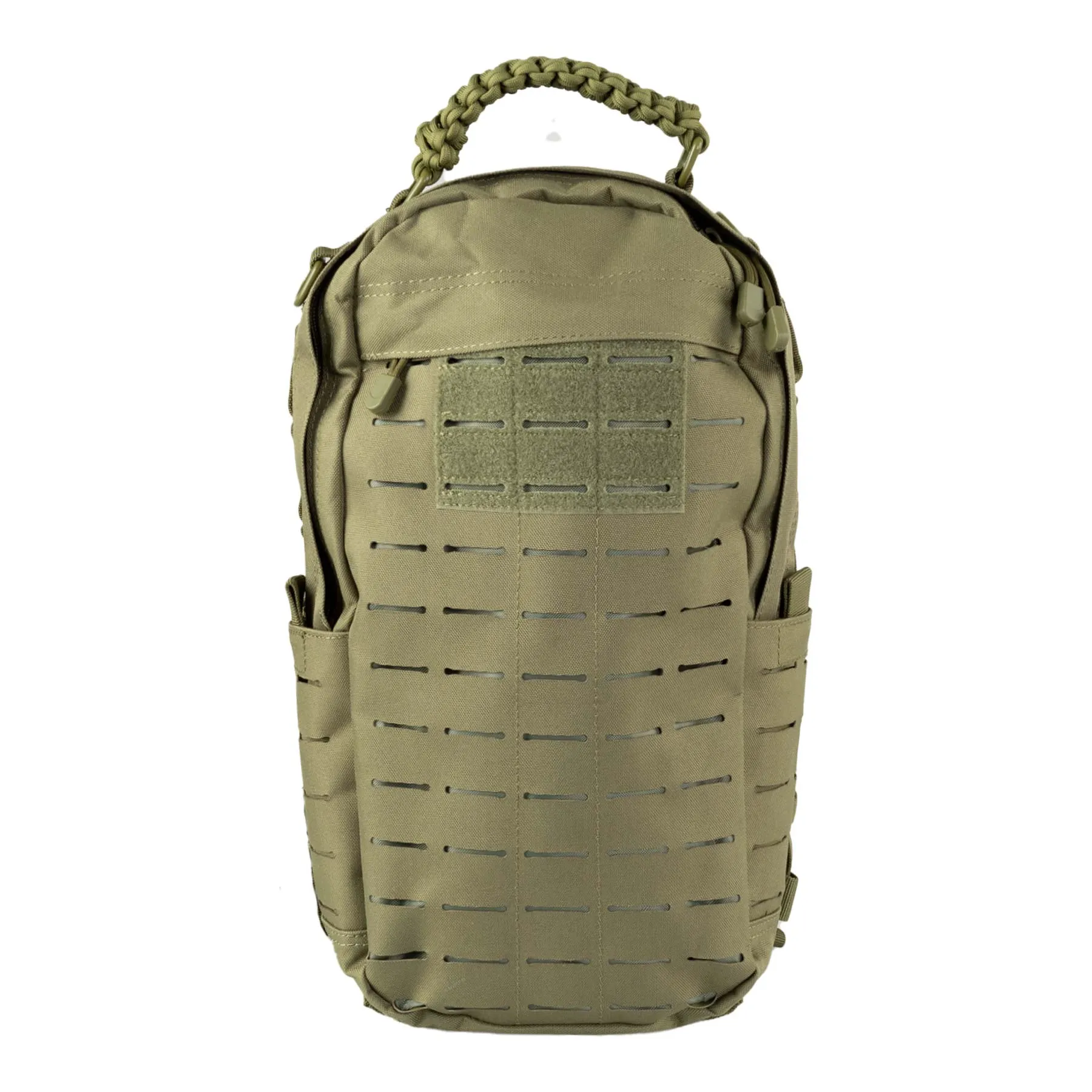 Small Laser-Cut Tactical Backpack, Olive Drab Small Laser-Cut Tactical Backpack, Olive Drab