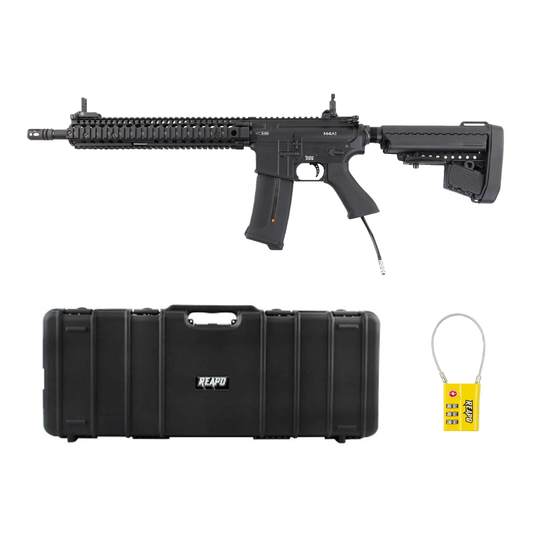 SAC x Wolverine Daniel Defense Block II HPA, Black SAC x Wolverine Daniel Defense Block II HPA, Black