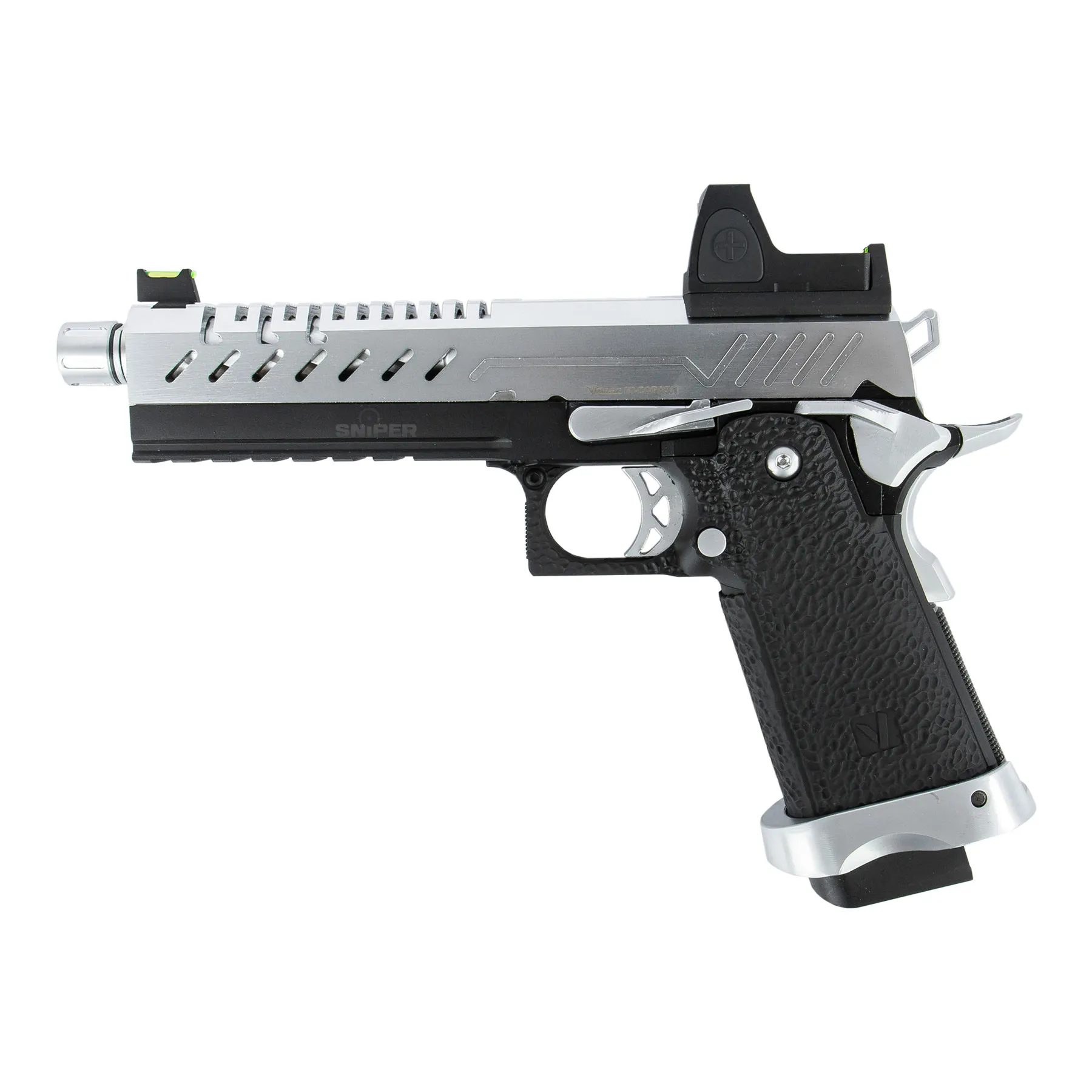 Vorsk Hi-Capa 5.1 BDS Chrome GBB Softair Pistole