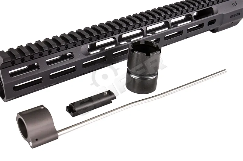 Mega Arms Wedge Lock Rail, 14 Zoll, schwarz