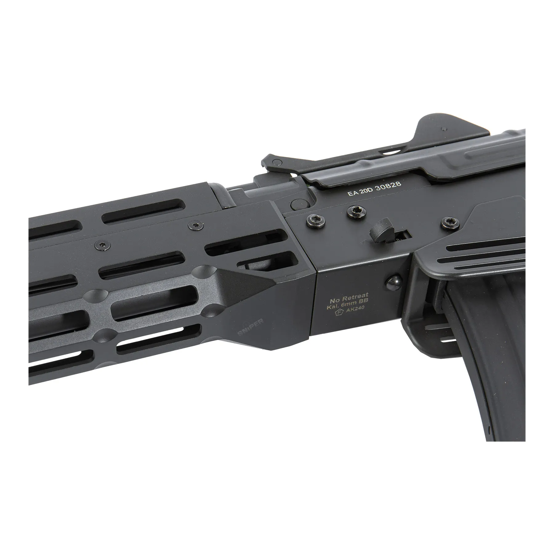 AK-74 Ghost Patrol Compact EBB (S)AEG, Black