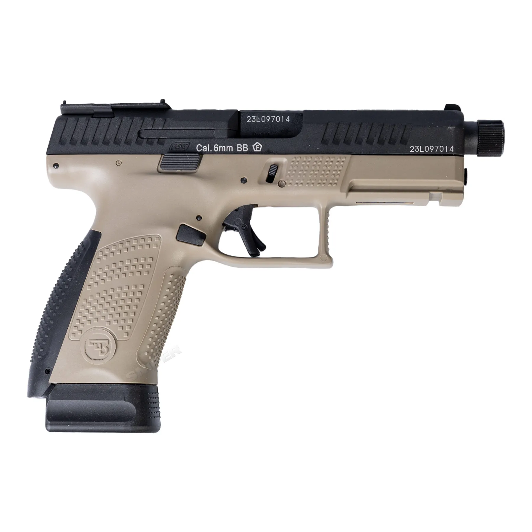 ASG CZ P-10C Optic Ready Dualtone Co2 Softair Pistole ASG CZ P-10C Optic Ready Dualtone Co2 Softair Pistole