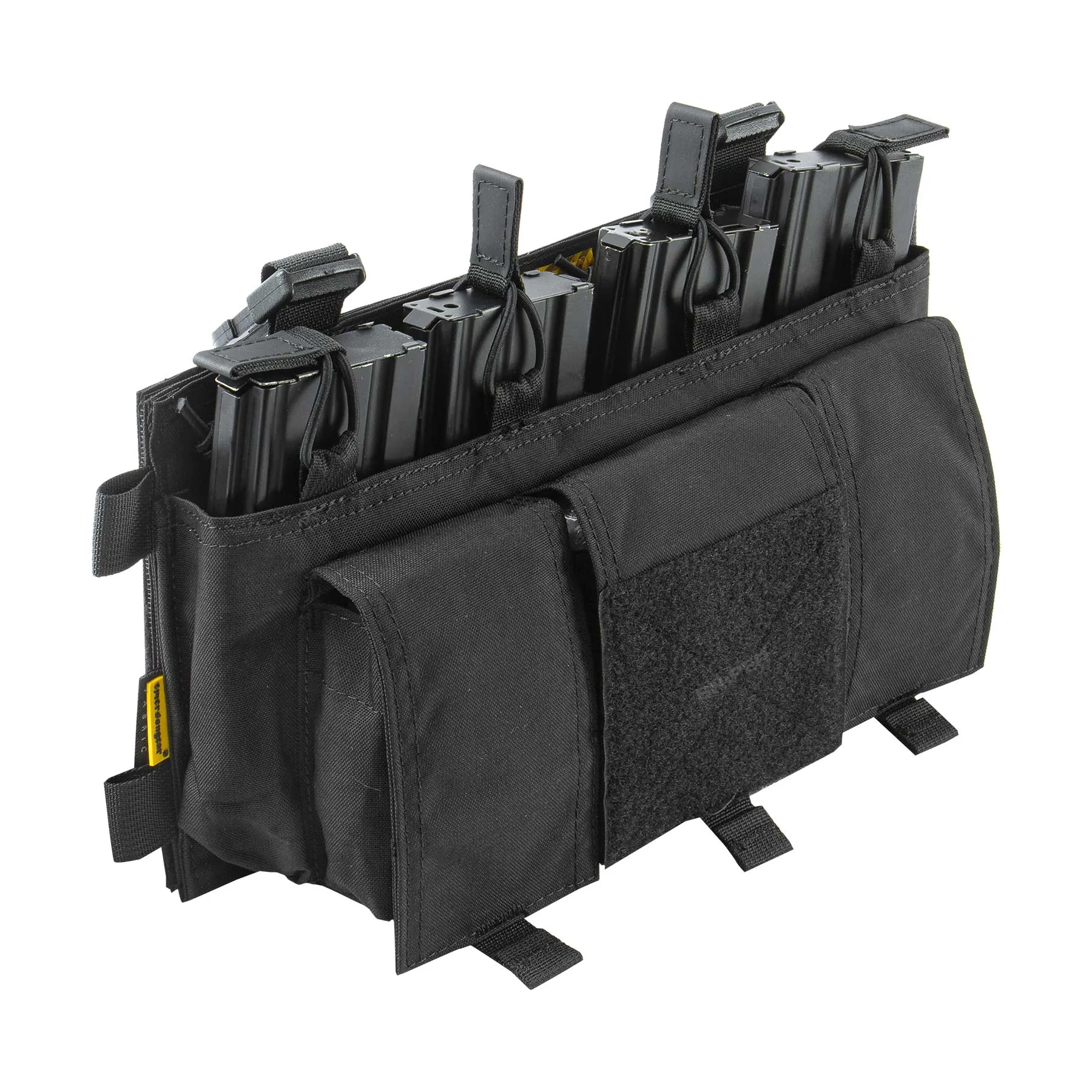 MF Style Quad M4 Placard, Black