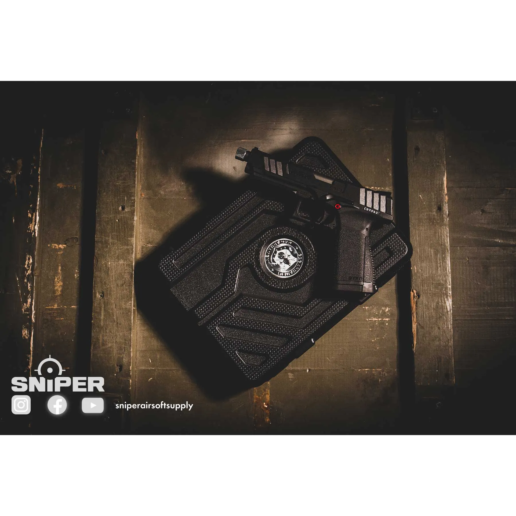 G&G GTP 9 Black GBB Softair Pistole