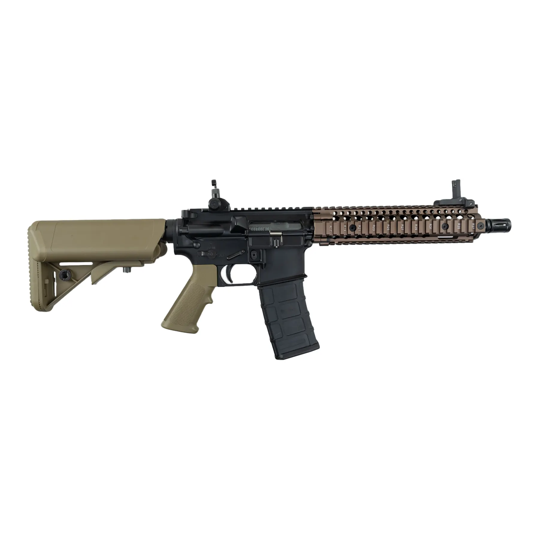 Golden Eagle Daniel Defense MK18 GBB, Dualtone