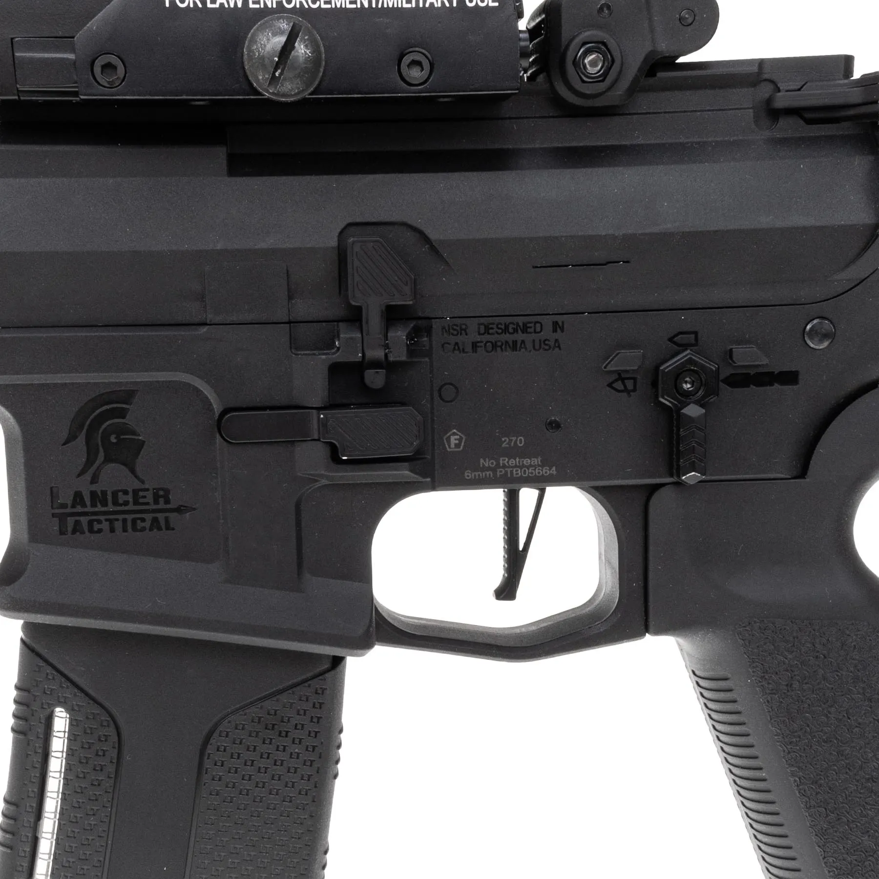 Prep my Airsoft - Lancer LT-44 8" Gen3 w/ Nebula ETU, Black