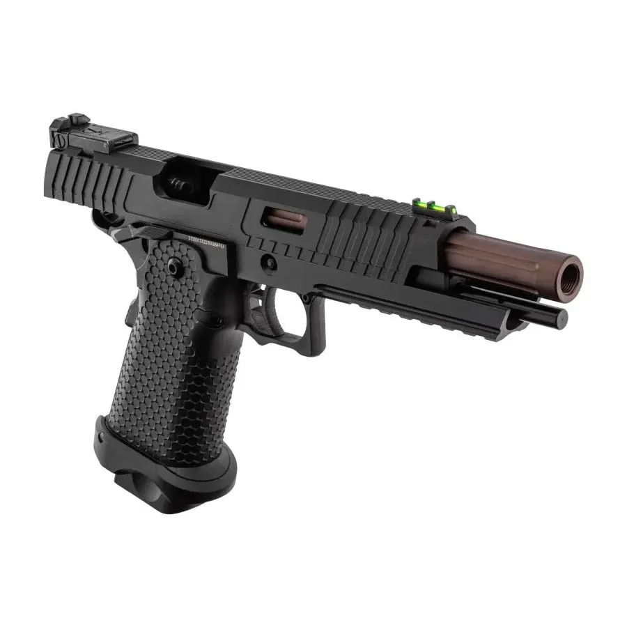 Golden Eagle 6" Hi-Capa GBB Airsoft Pistole, Black