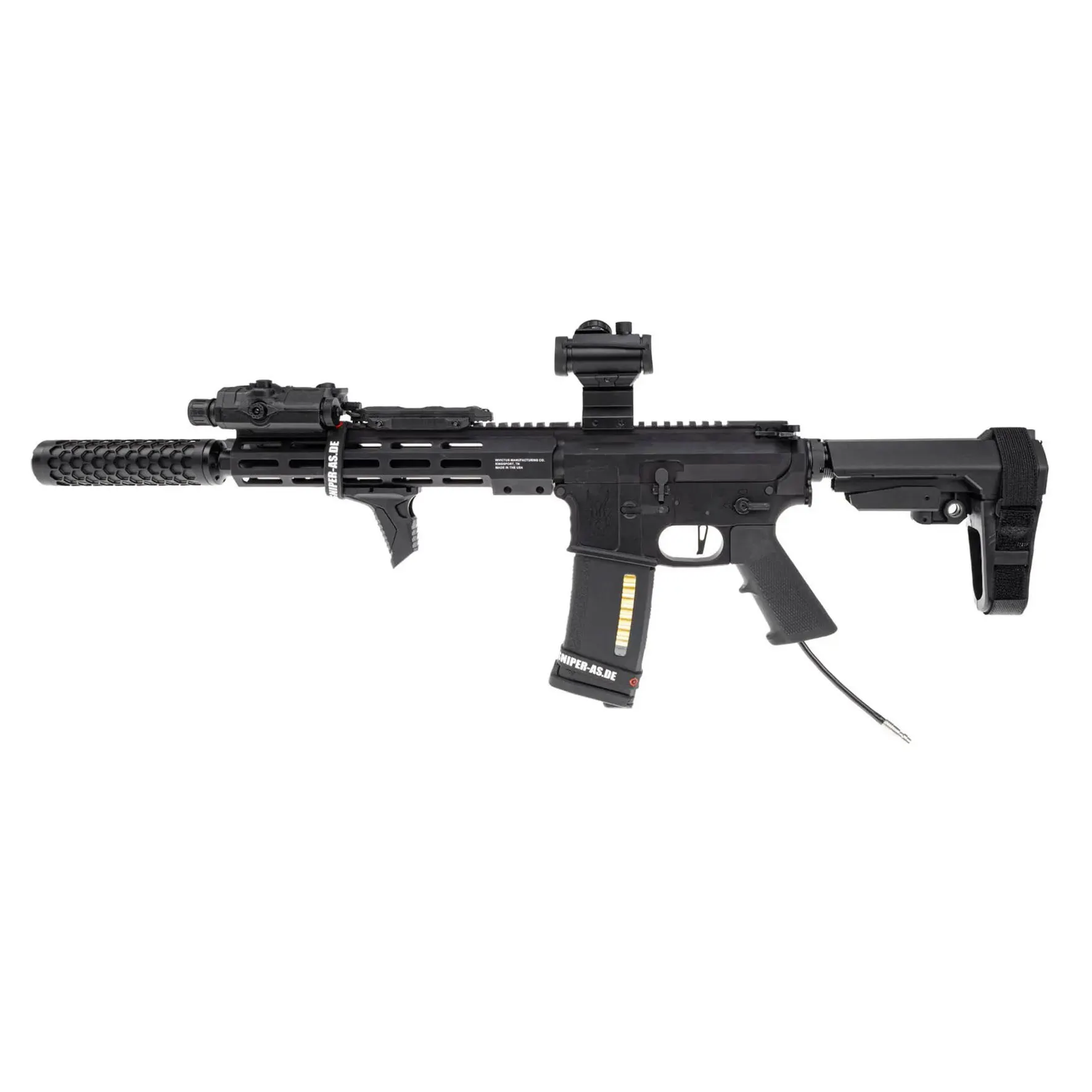 MTW Billet 10" Secret Operation, Black