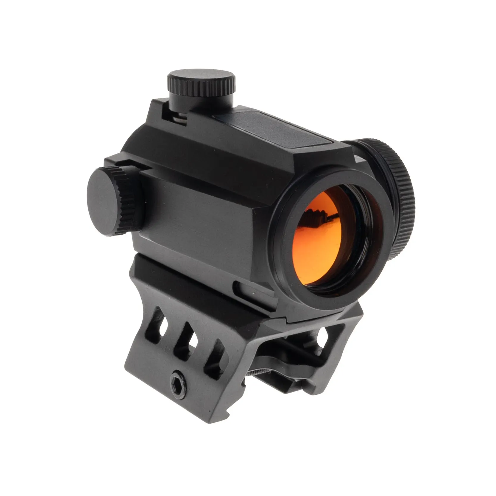 Reapo R5T Solar Red Dot Visier w/ Mount, Black