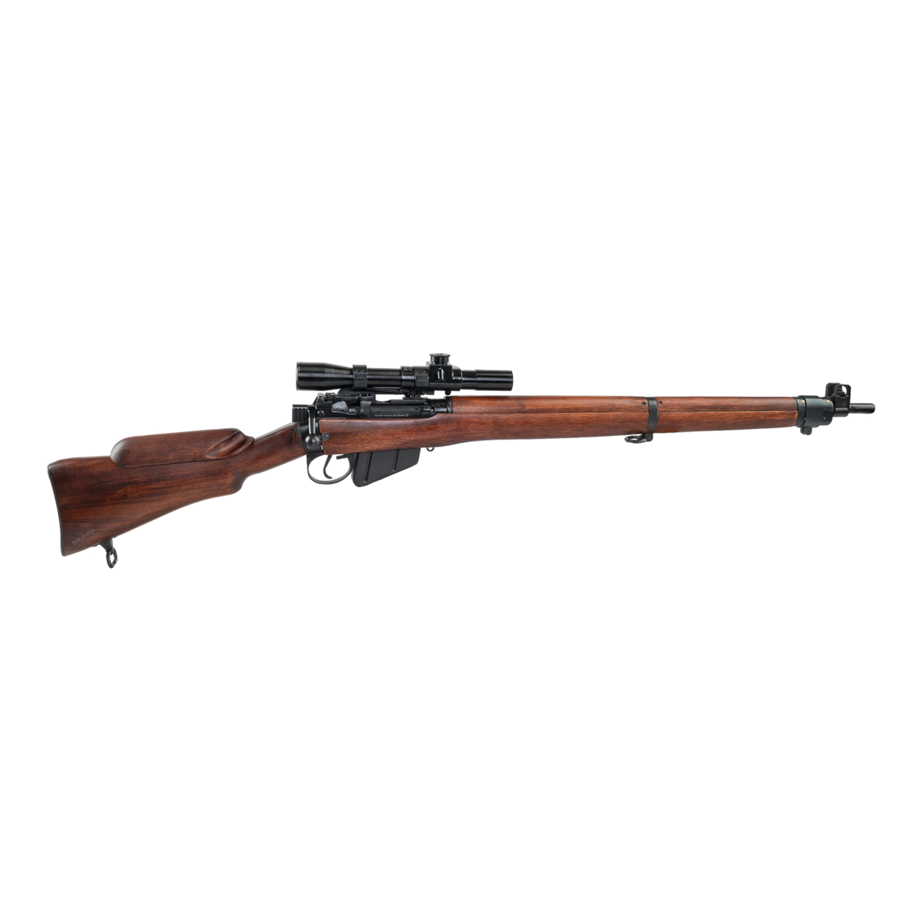 ARES SMLE Nr.4 MK1 Scharfschützengewehr w/ Zielfernrohr, Echtholz