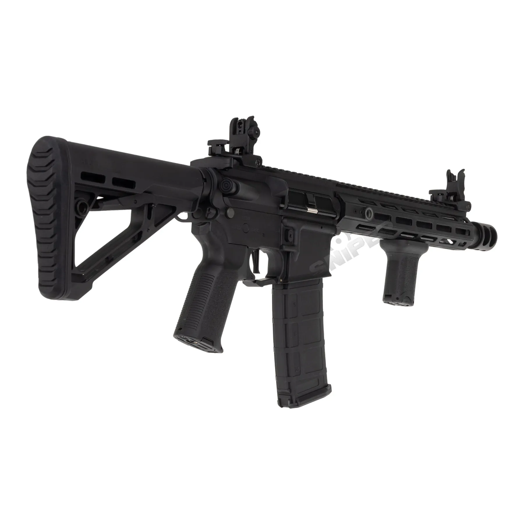 Einsteiger Set #1 - Lancer LT-32 Sparta Gen 3 w/ Nebula ETU (S)AEG, Black Lancer LT-32 Sparta Gen 3 w/ Nebula ETU (S)AEG, Black