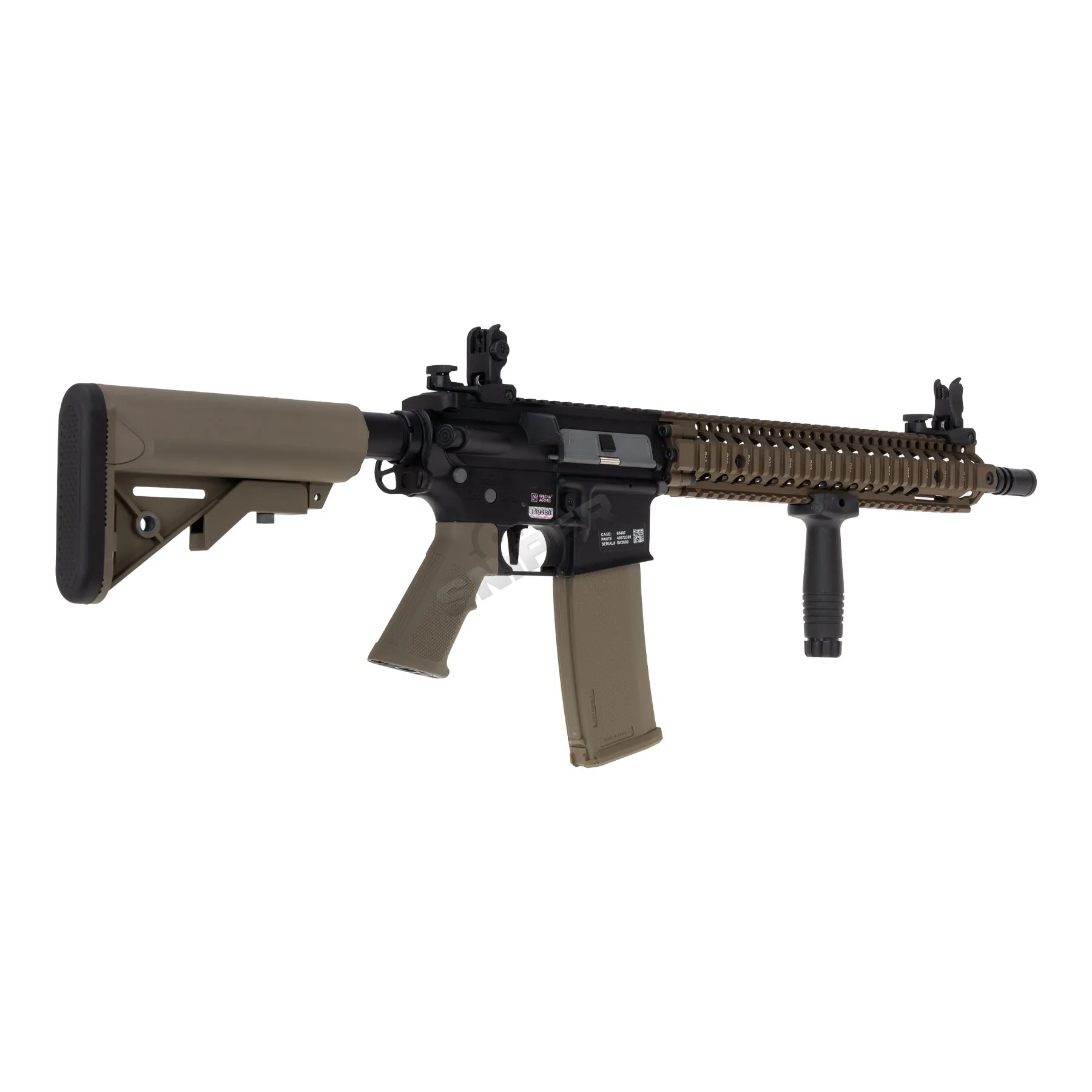 SAC X SA-E26 Edge Daniel Defense MK18 (S)AEG, Chaos Bronze