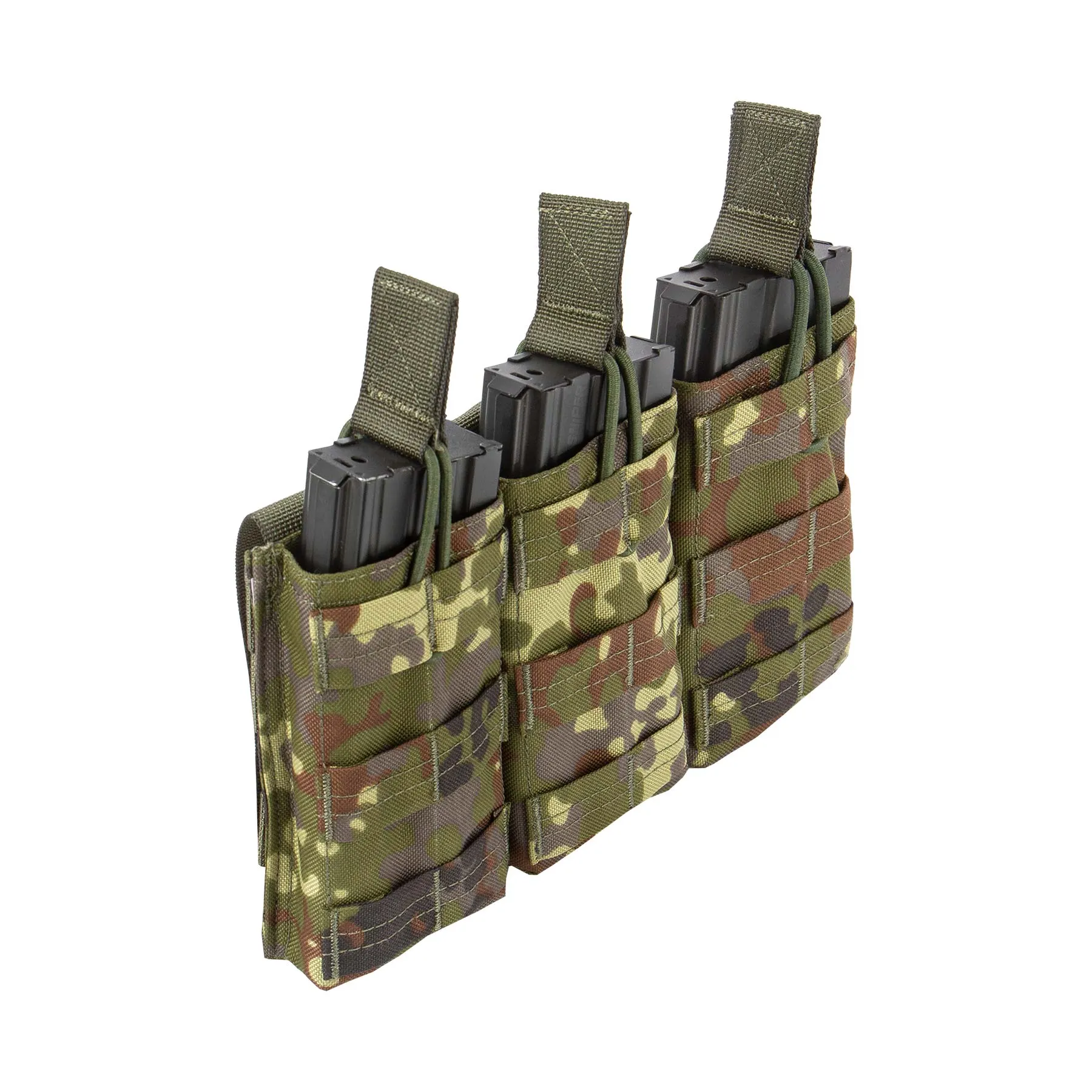 M4 Triple Direct Action Mag Pouch, Flecktarn