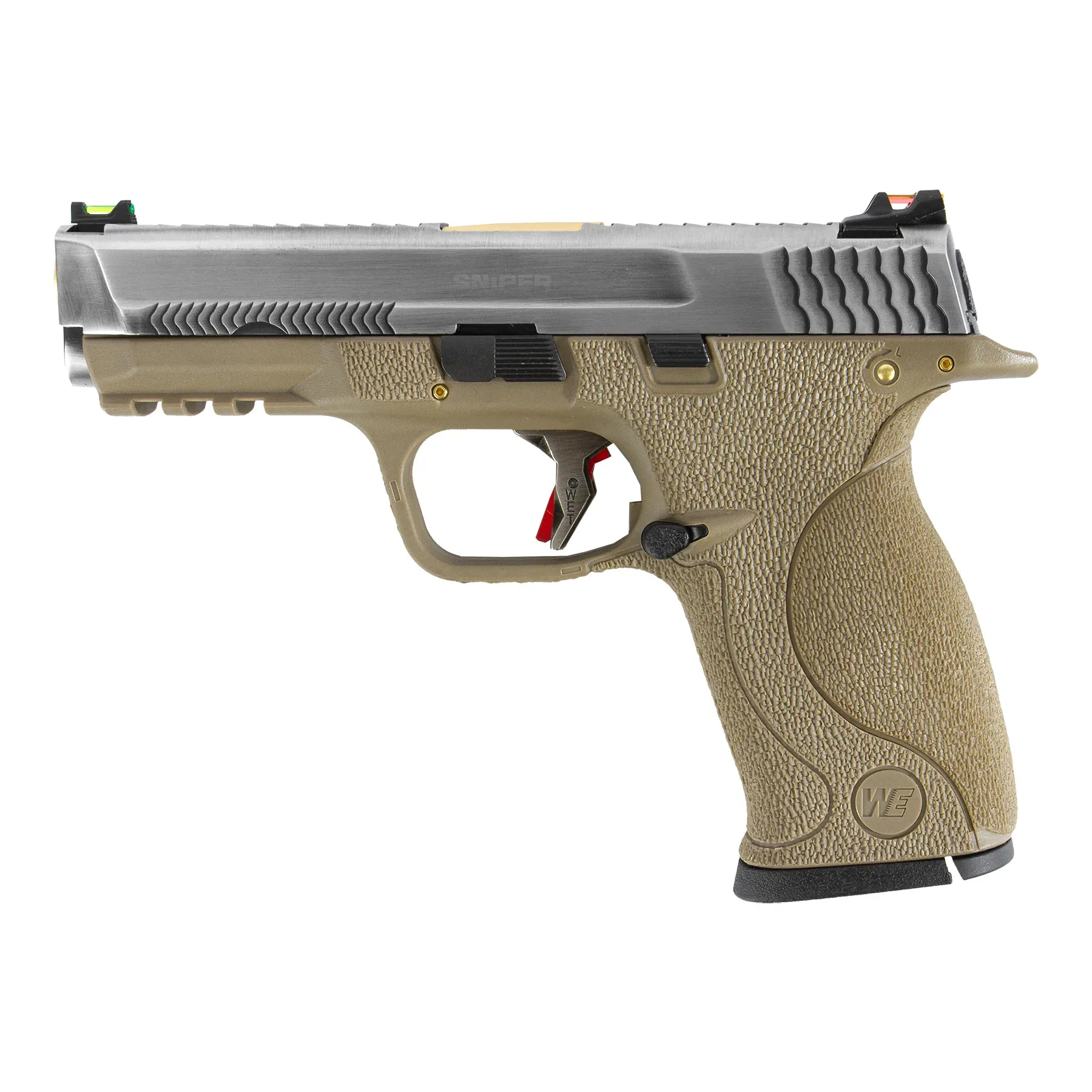 WET-05 SV Gold Barrel Metal Version GBB, FDE