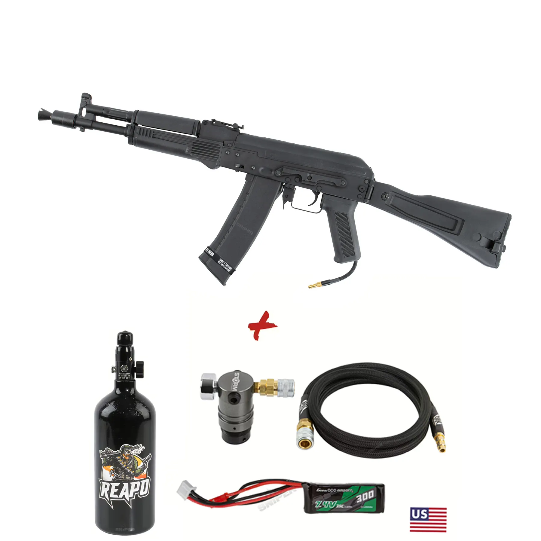 HPA Deal #2 - SAC x Wolverine LT-21 AK-105 Full Steel HPA