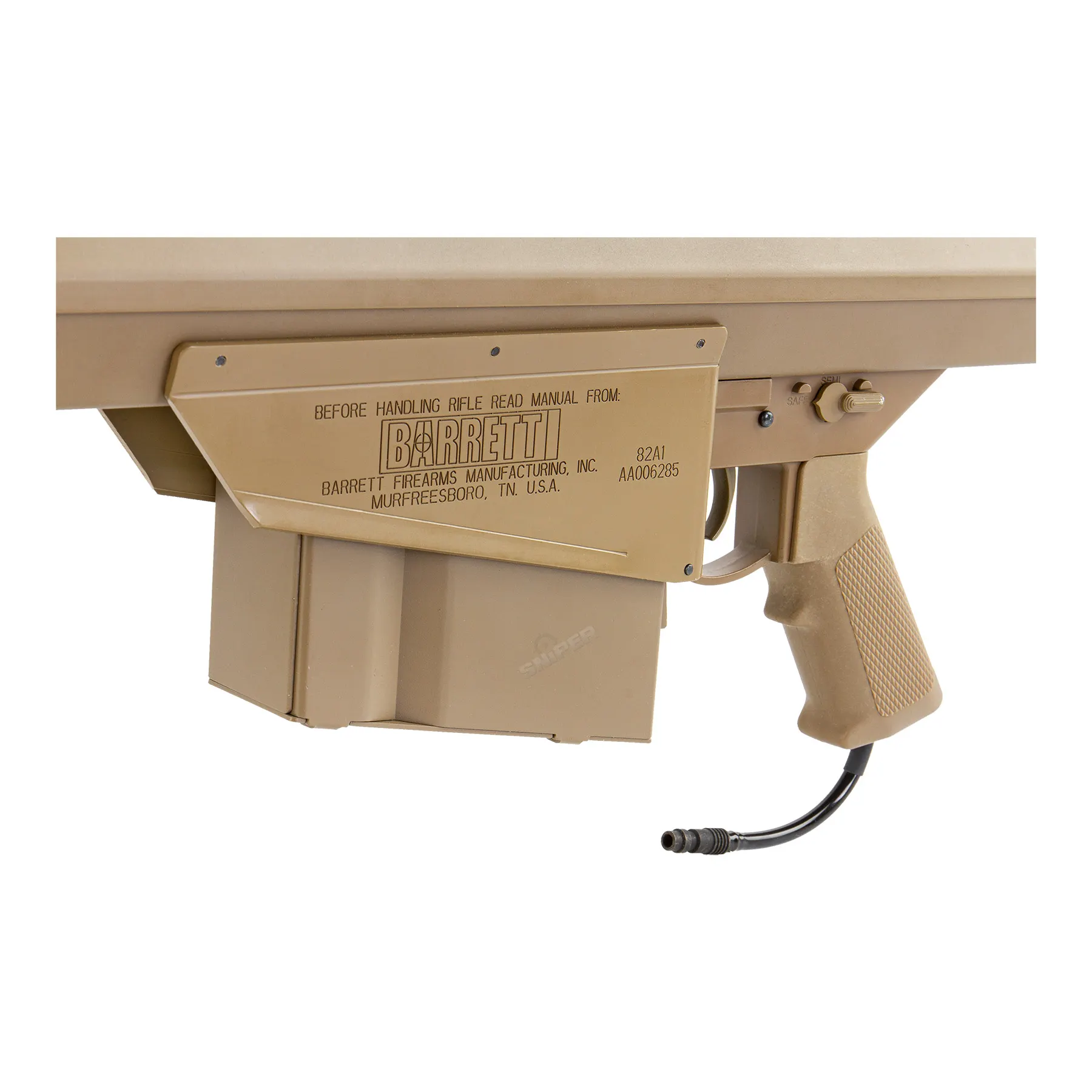 SAC Barrett Licensed M82A1 x Wolverine CQB Scharfschützengewehr HPA