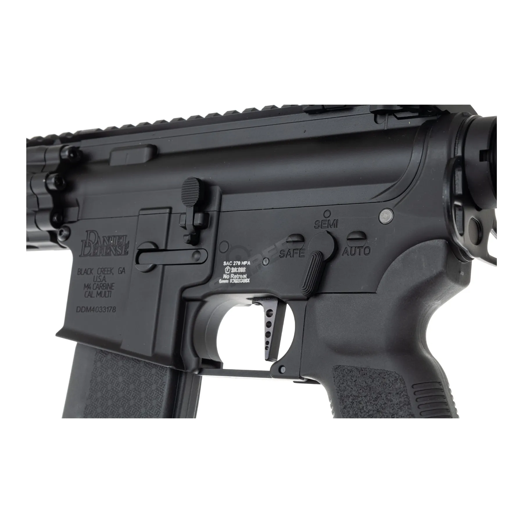 SAC x Wolverine SA-E27 10,5" RIS III HPA, Black