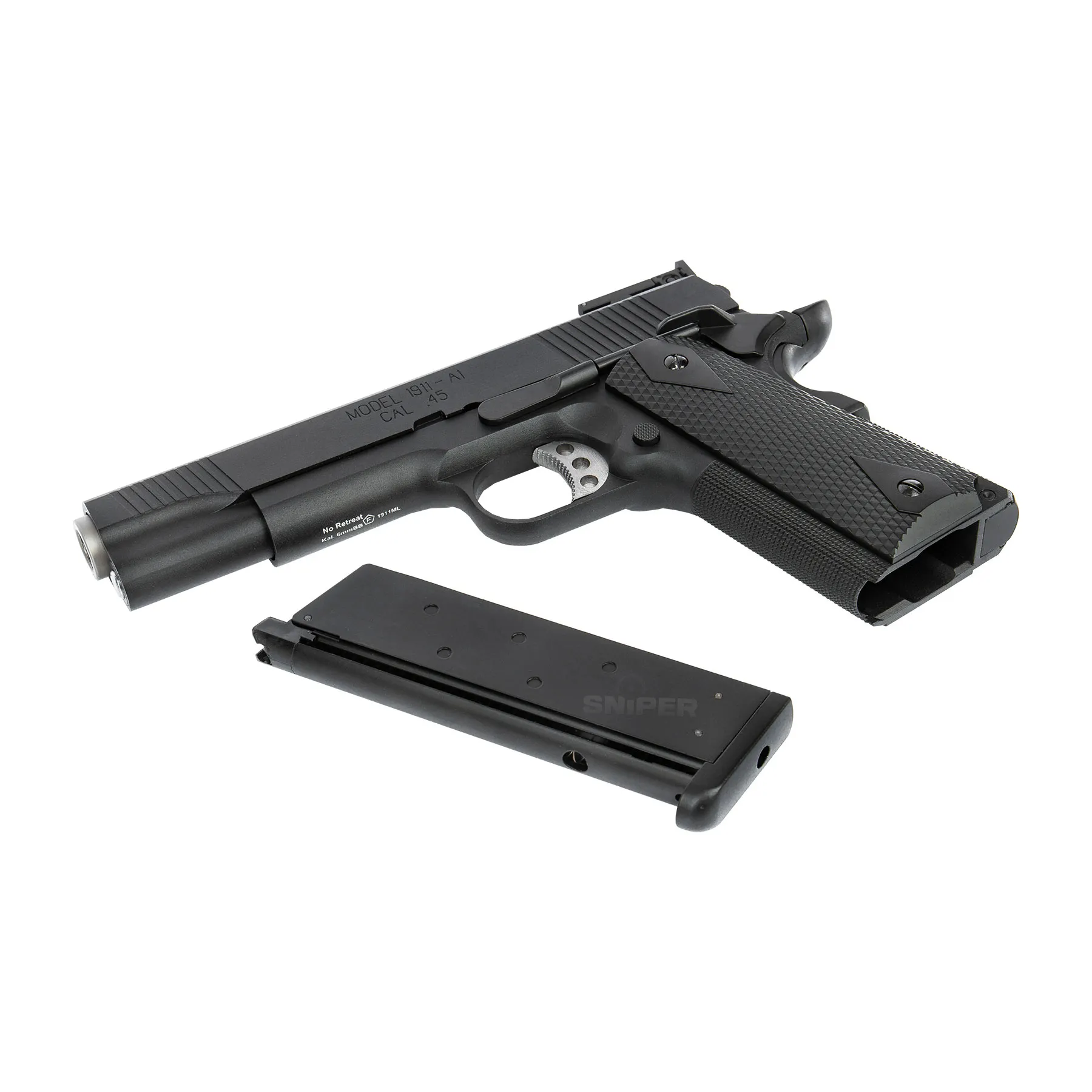 NE1202 1911 GBB,Black NE1202 1911 GBB,Black