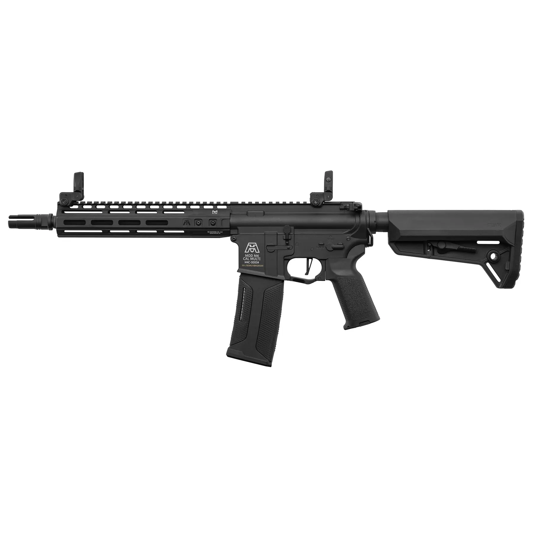 Lancer x BG MK2 10" Gen3 Nebula II ETU (S)AEG, Black