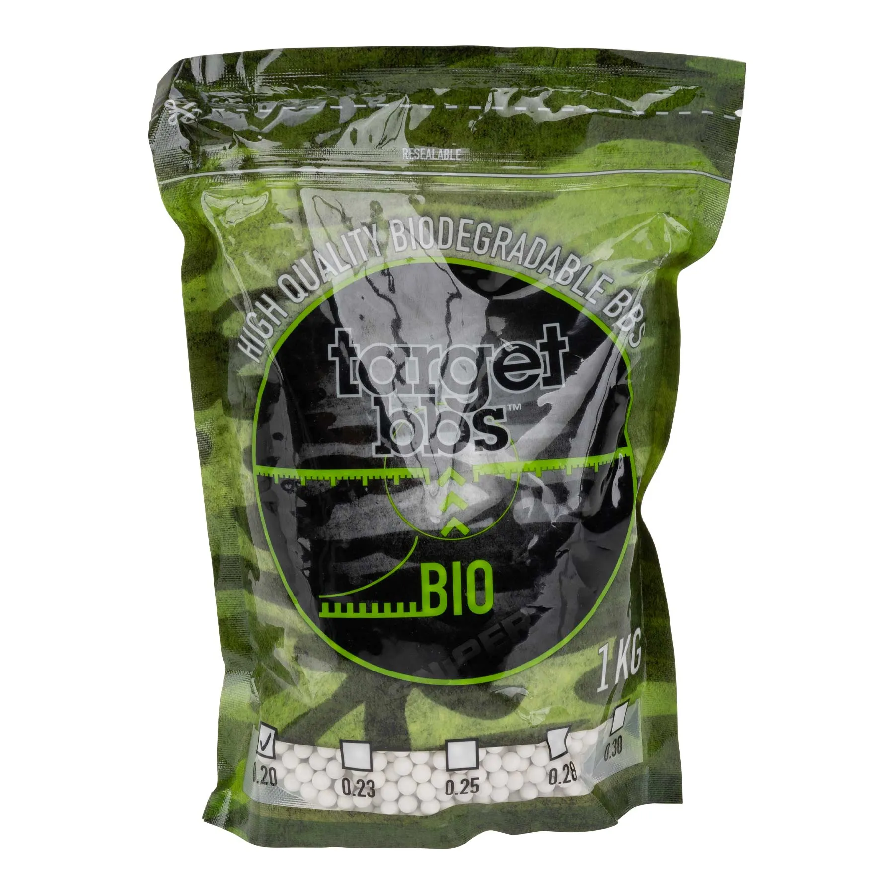 Target 0,20 BIO BBs, 1kg Beutel