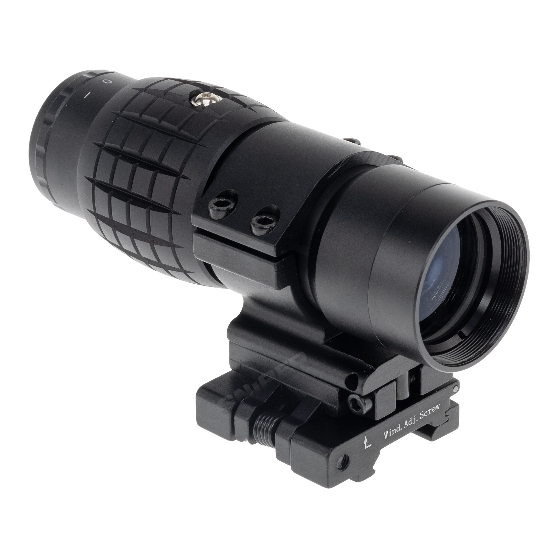 Reapo R551 Holo Red Dot Visier w/ 3x Magnifier, Black
