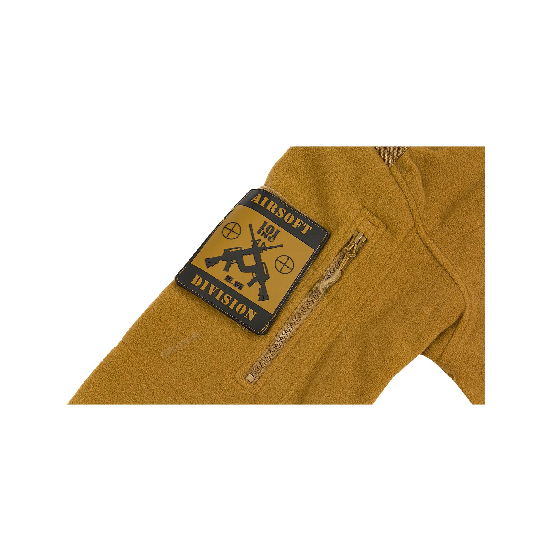 Fleece Jacke, Coyote Brown