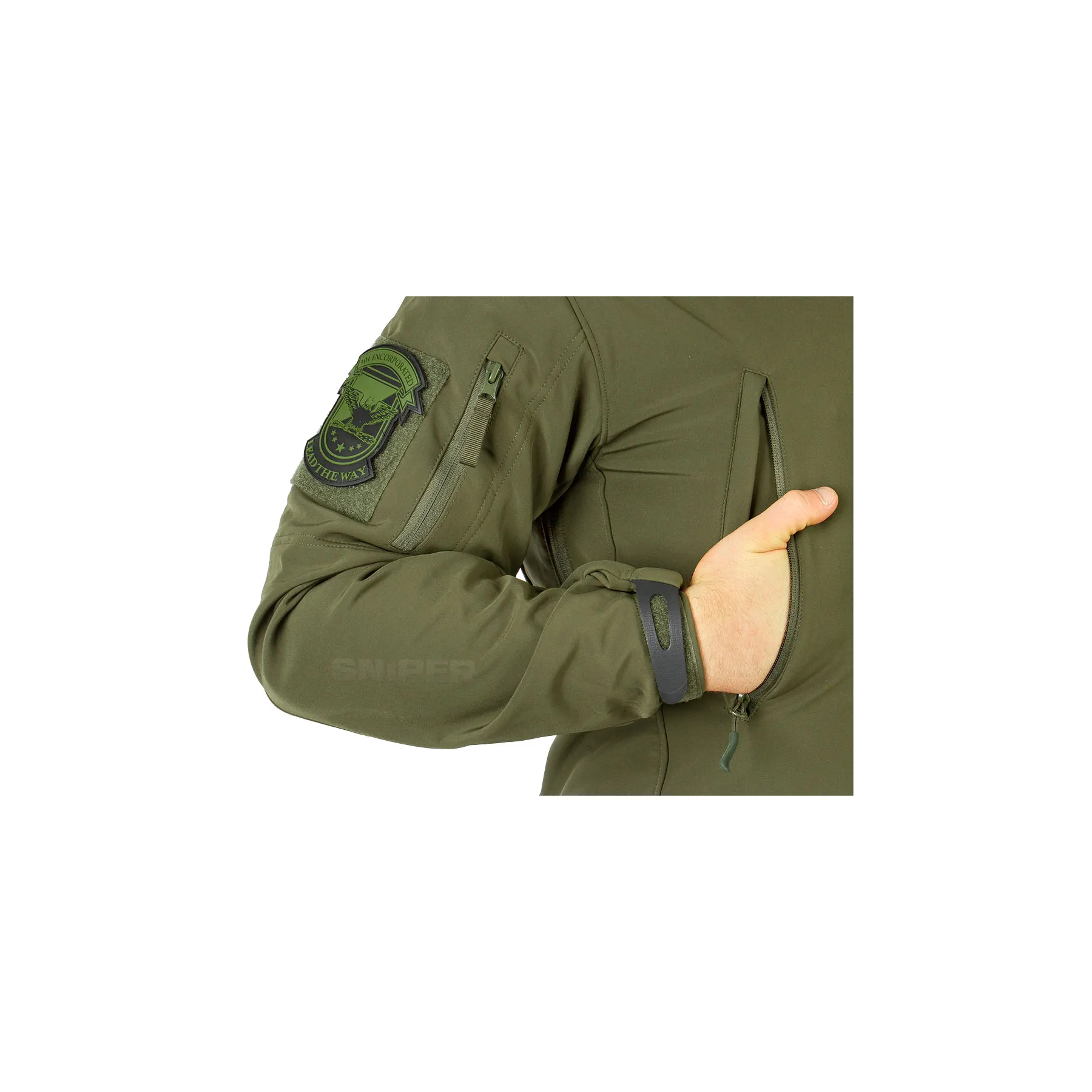 Soft Shell Jacket Tactical, OD