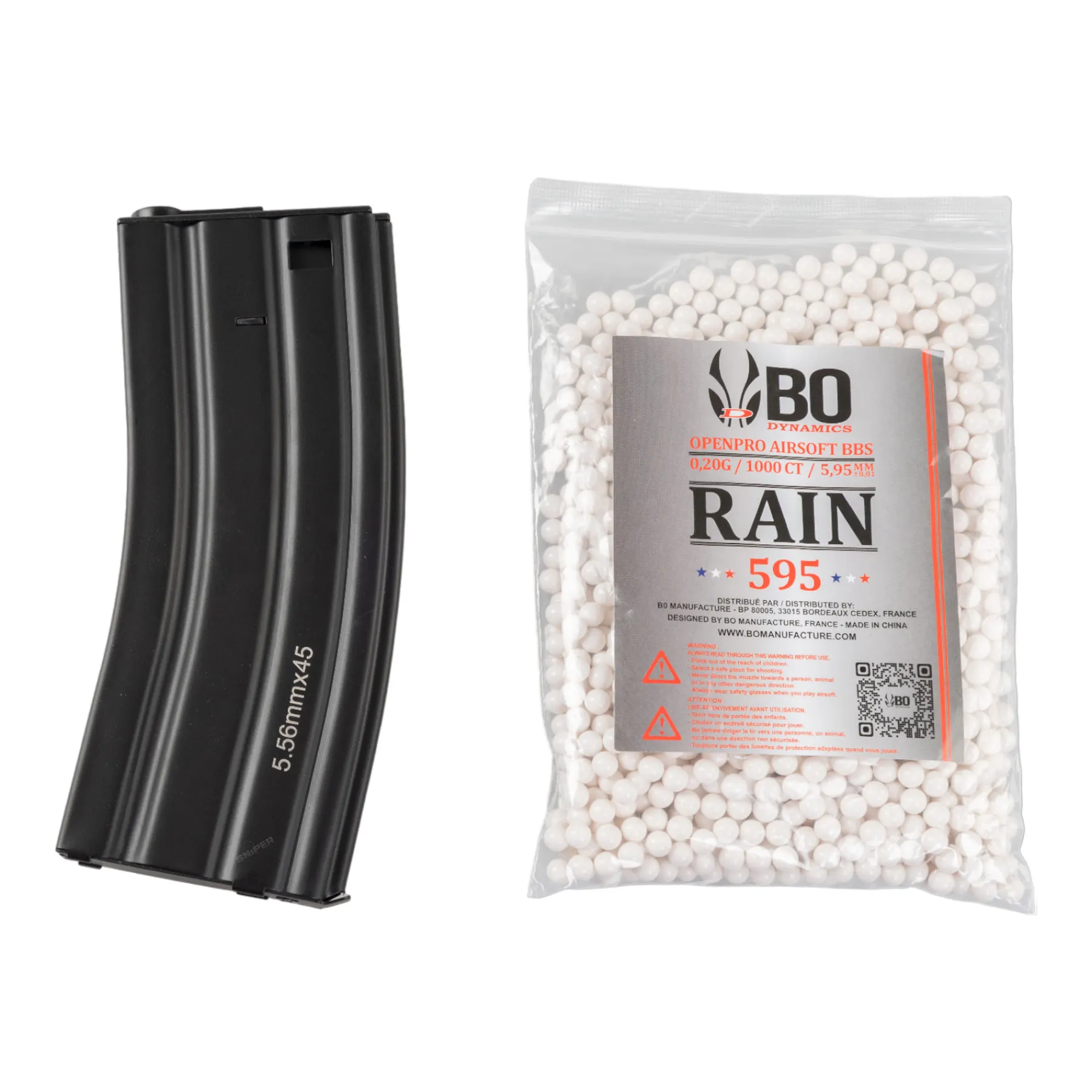 Einsteiger Set #1 - BO Delta 595 Elite Pro Full Metal M4 ETU 14.5" (S)AEG, Black BO Delta 595 Elite Pro Full Metal M4 ETU 14.5" (S)AEG, Black