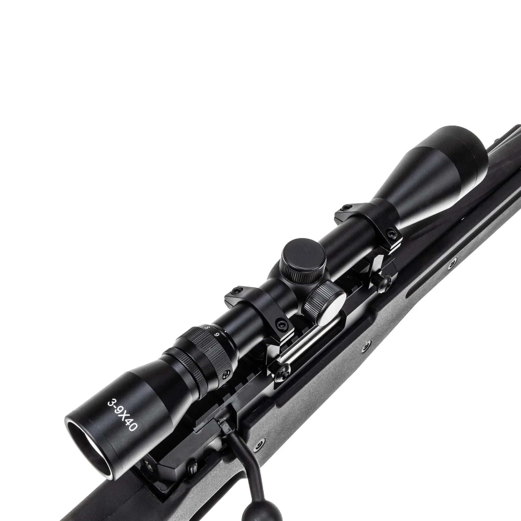 WELL MB08 L96 Upgraded Version w/ Scope & Bipod, Black