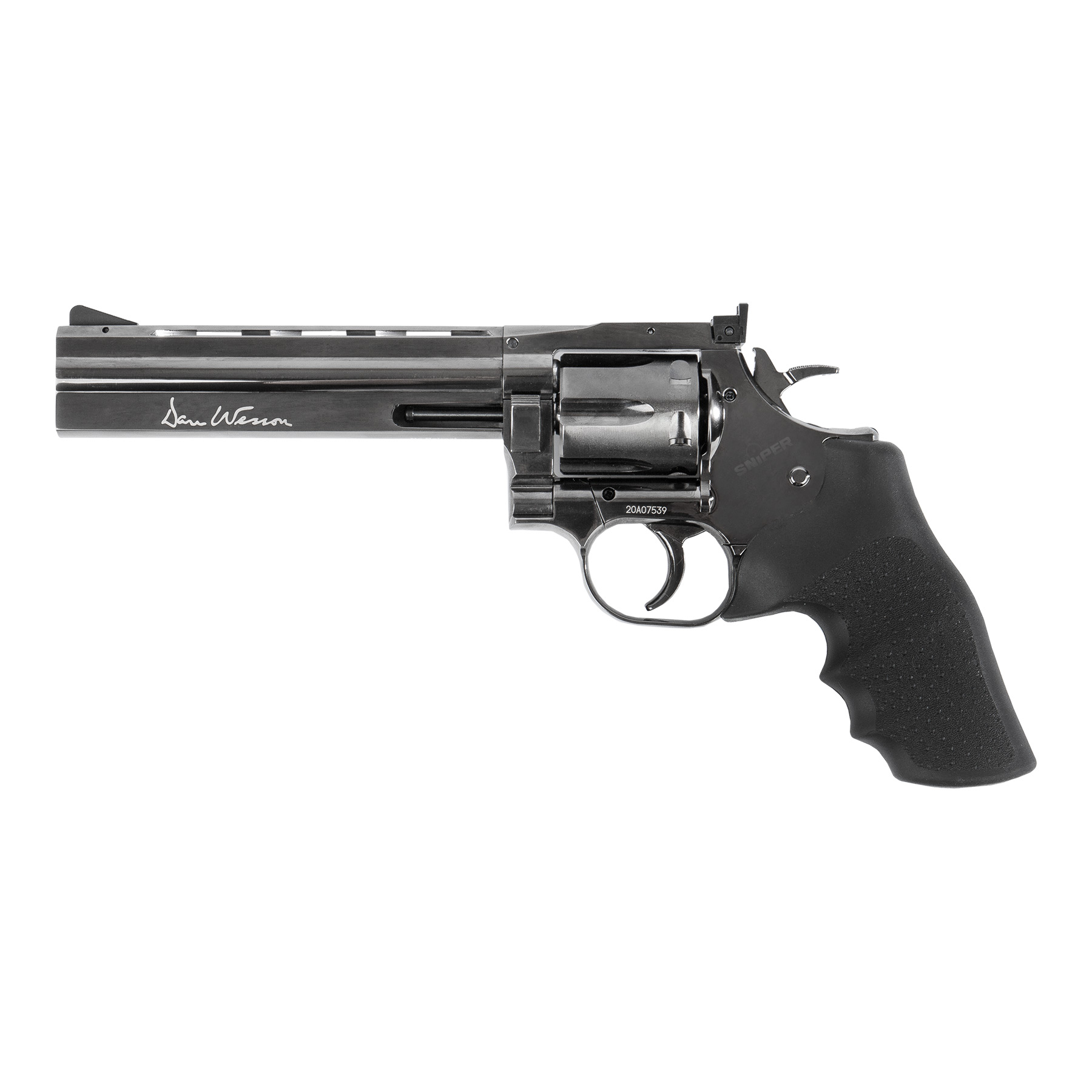 Revolver Dan Wesson 715 6" stahl grau CO²