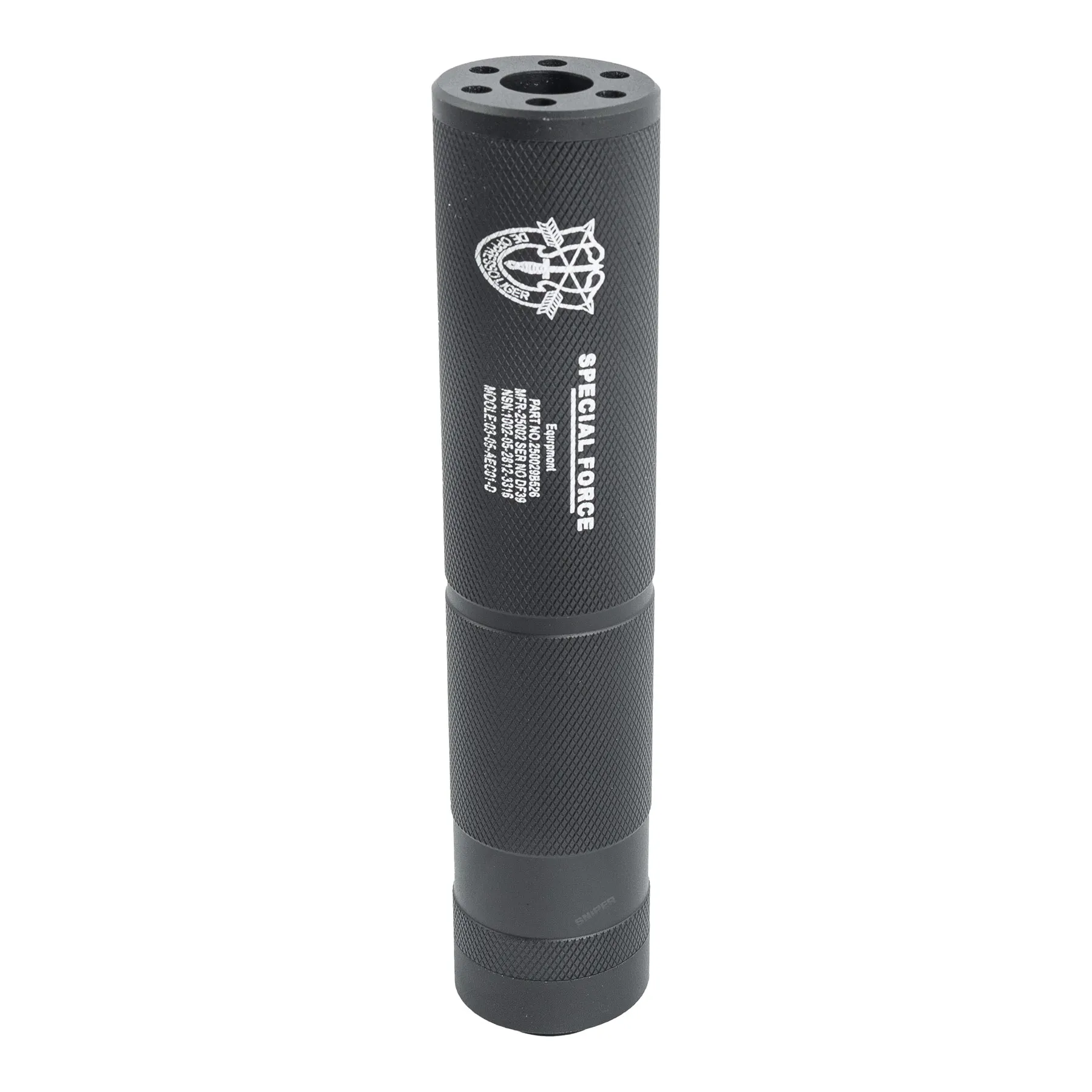 155mm Pro Silencer, 14mm CCW, Black