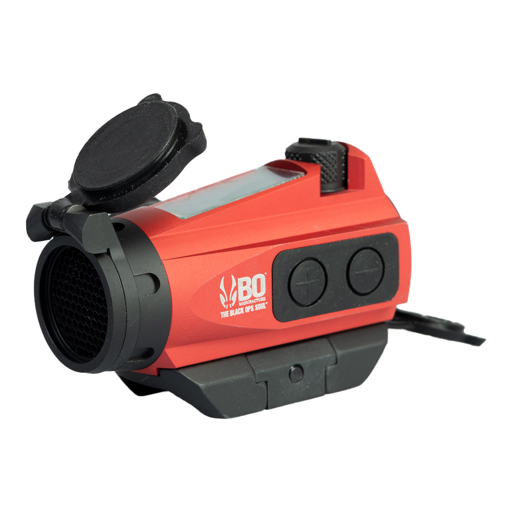 BO Solar X-1 Low Red Dot Visier, Red