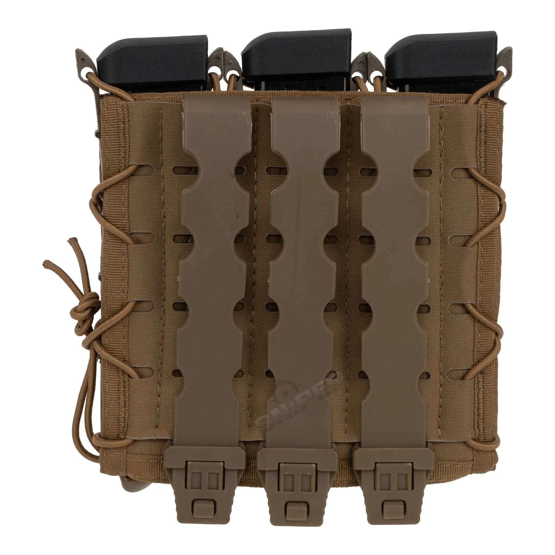 Reapo Triple Quick Pull Long Mag Pouch, Coyote