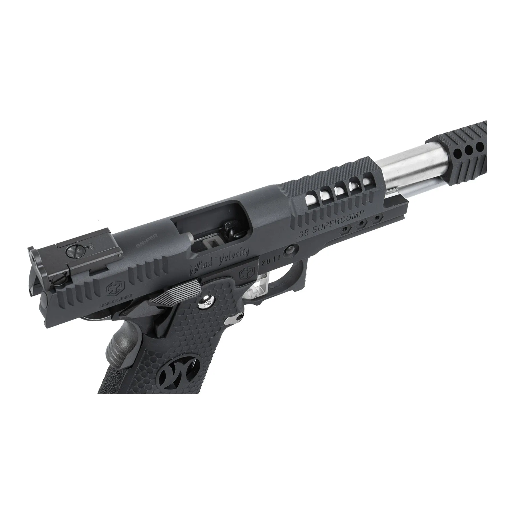 HX2402 .38 Supercomp Race Pistol, GBB