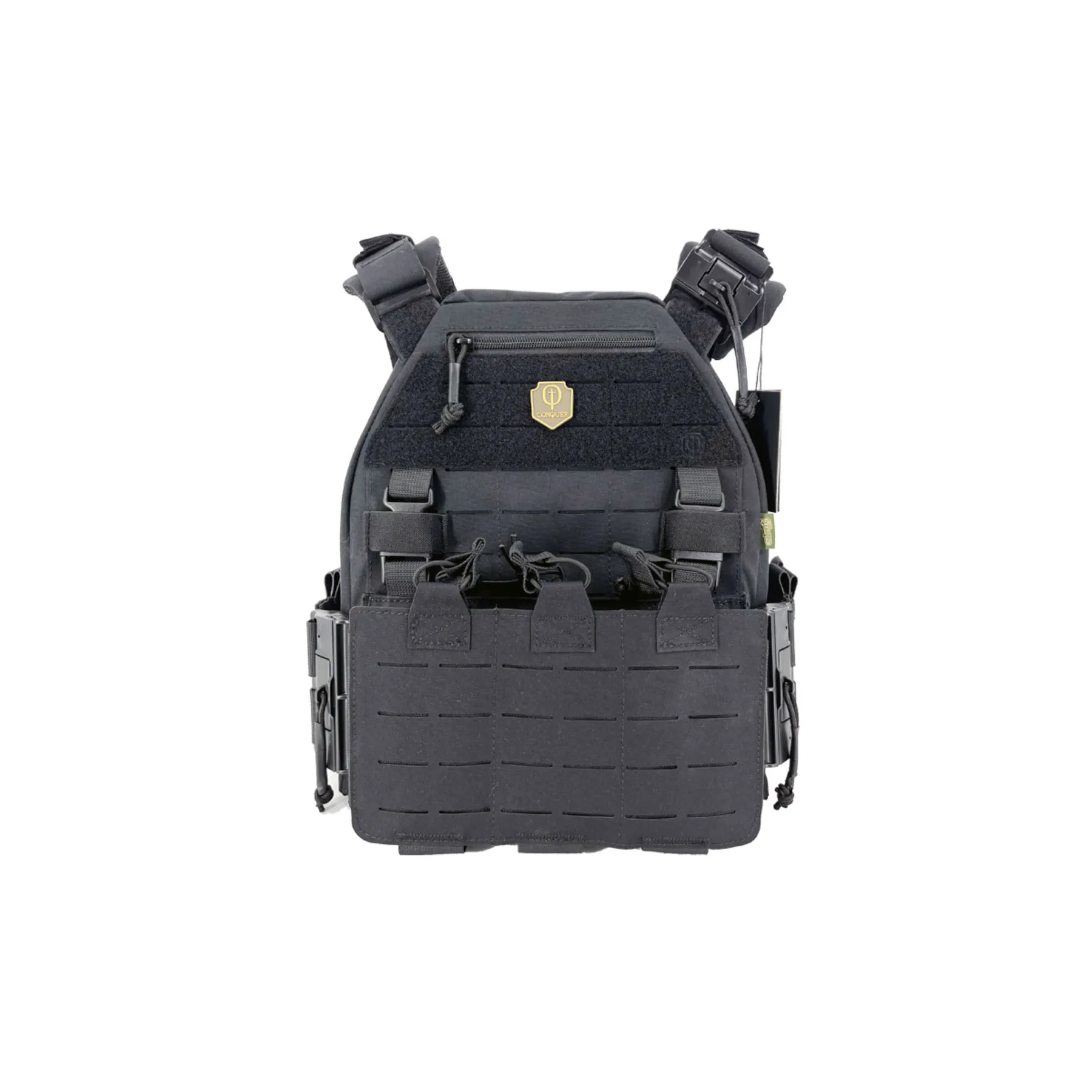 Conquer MQR Vest Plattenträger, Black Conquer MQR Vest Plattenträger, Black
