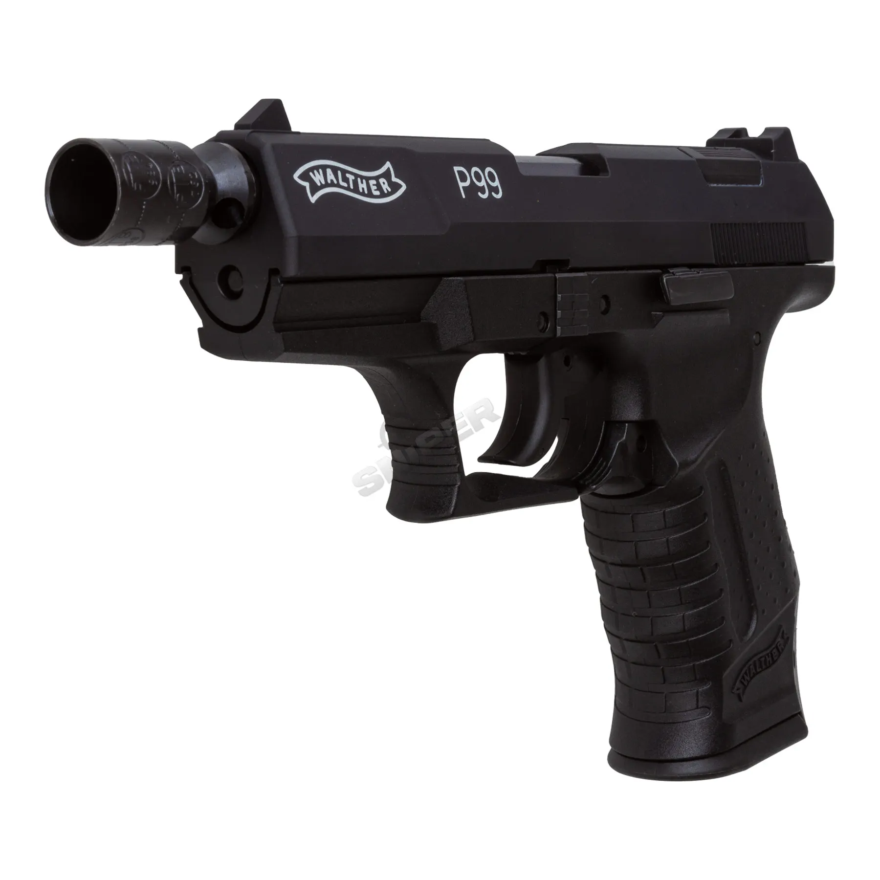 Walther P99 Schreckschusspistole 9mm P.A.K, Black Walther P99 Schreckschusspistole 9mm P.A.K, Black