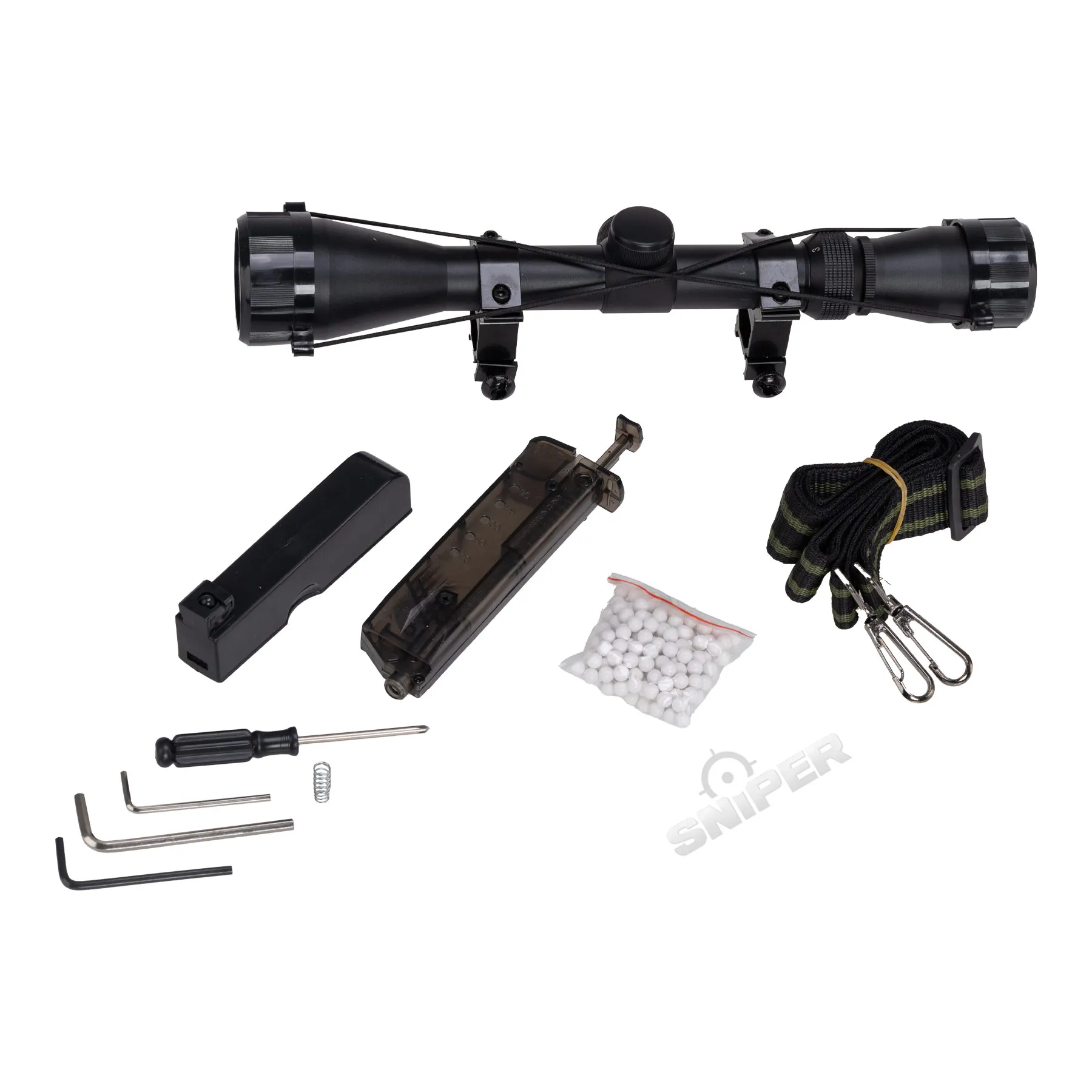 Specna Arms SA-S12 Scharfschützengewehr w/ Scope & Bipod, Black Specna Arms SA-S12 Scharfschützengewehr High-Power w/ Scope & Bipod, Black