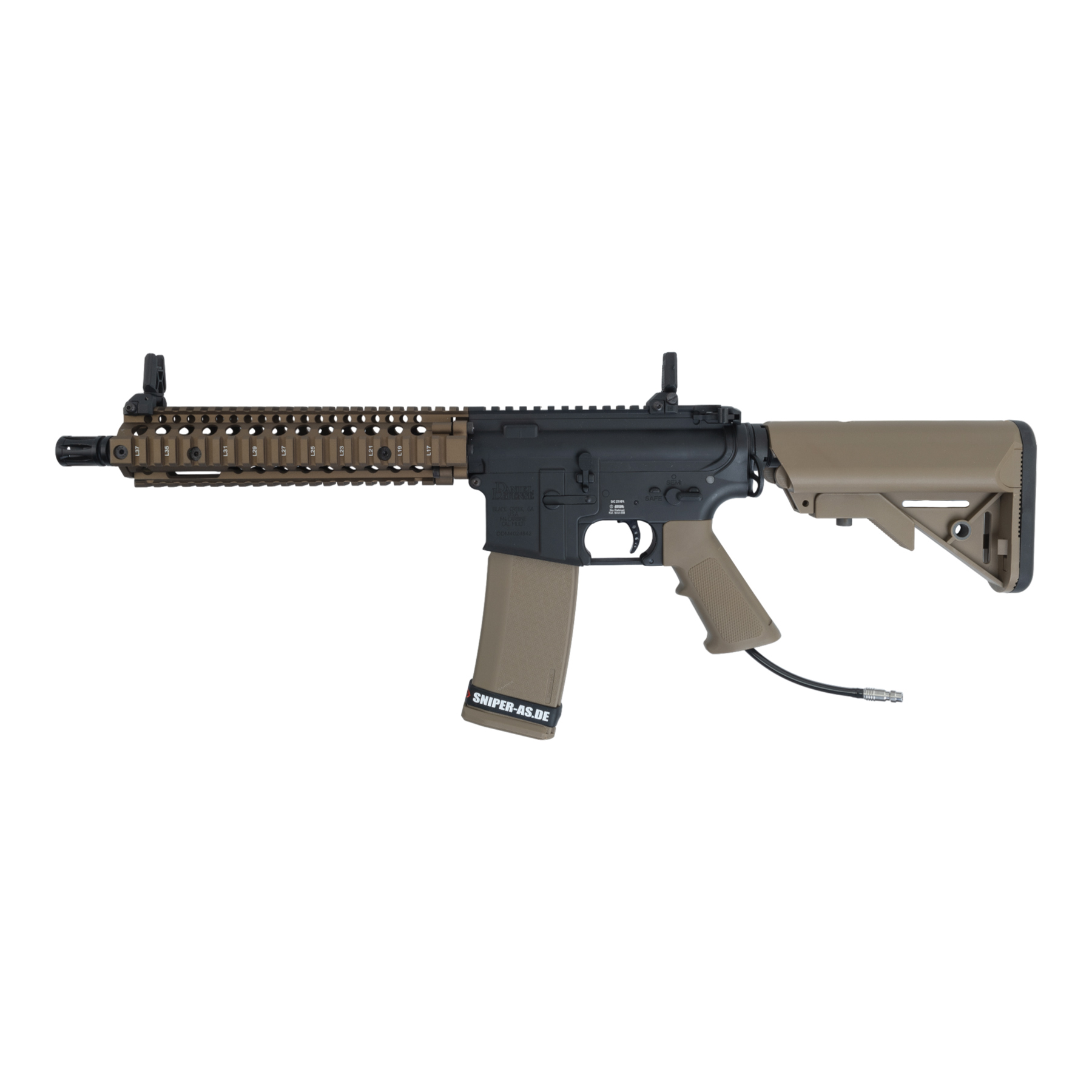 SAC x Wolverine SA-E19 DD MK18 HPA, Chaos Bronze