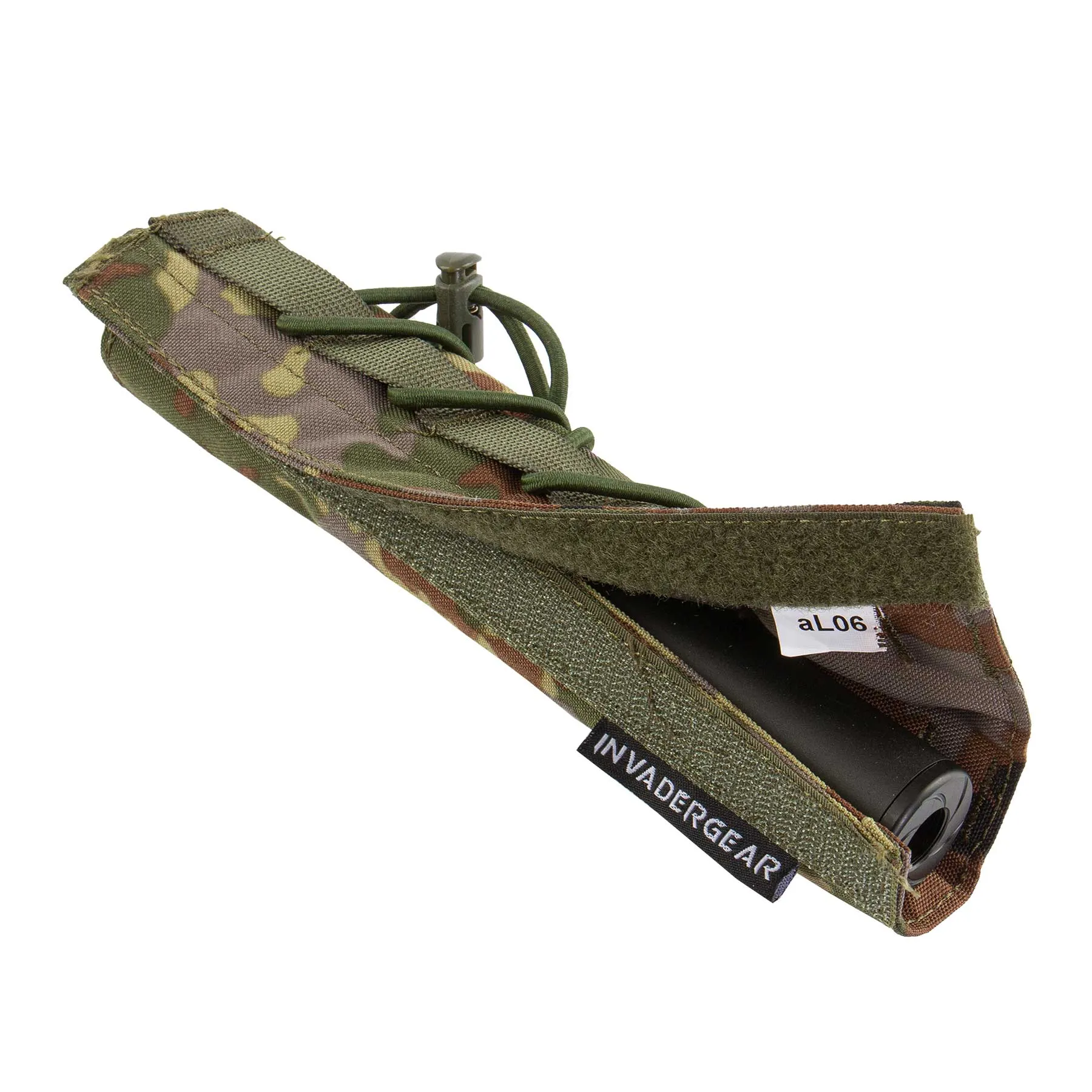 Suppressor Cover 22cm, Flecktarn