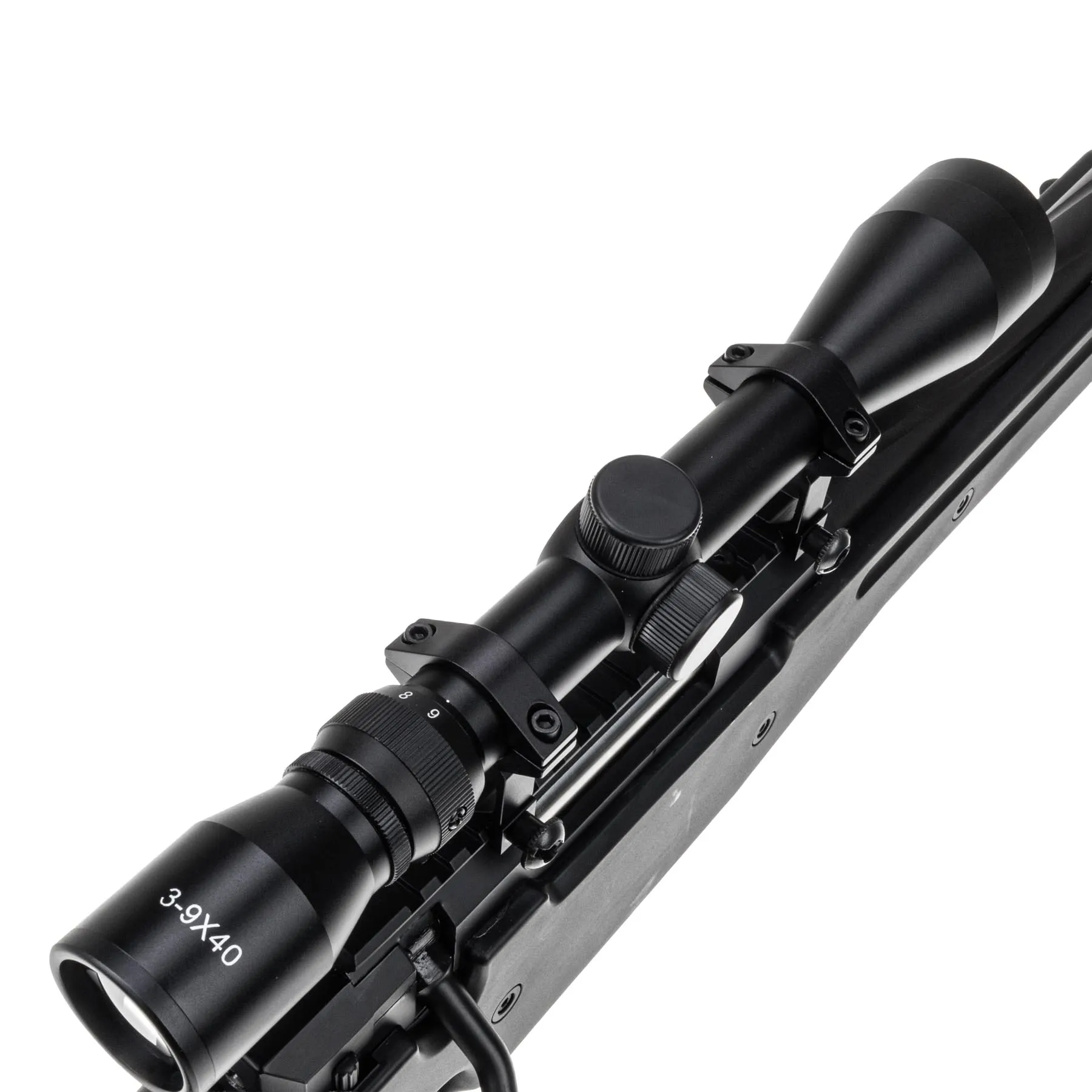 WELL MB01 L96 Upgraded Version w/ Scope & Bipod, Black