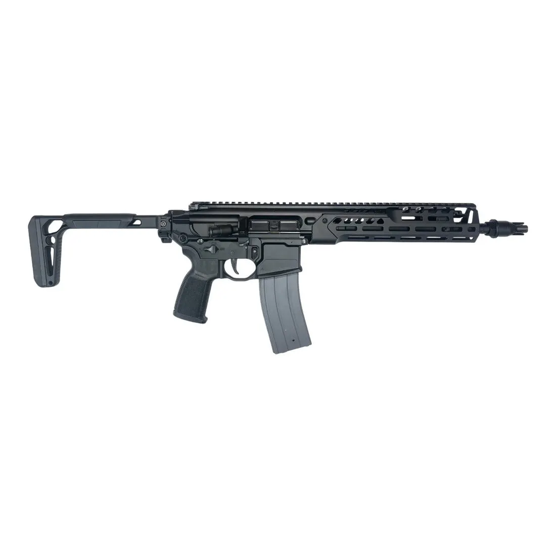 Well Pro WCX M4 MWS GBB 10" Airsoft Rifle, Black