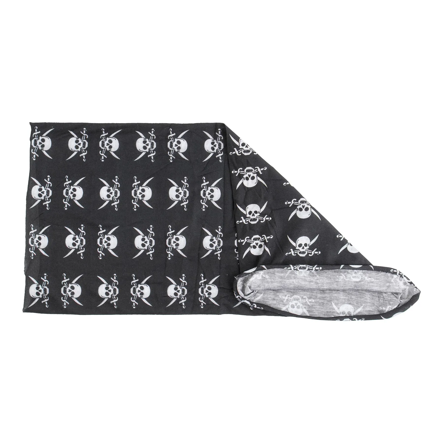 Tactical Wrap Pirate Skull, Black