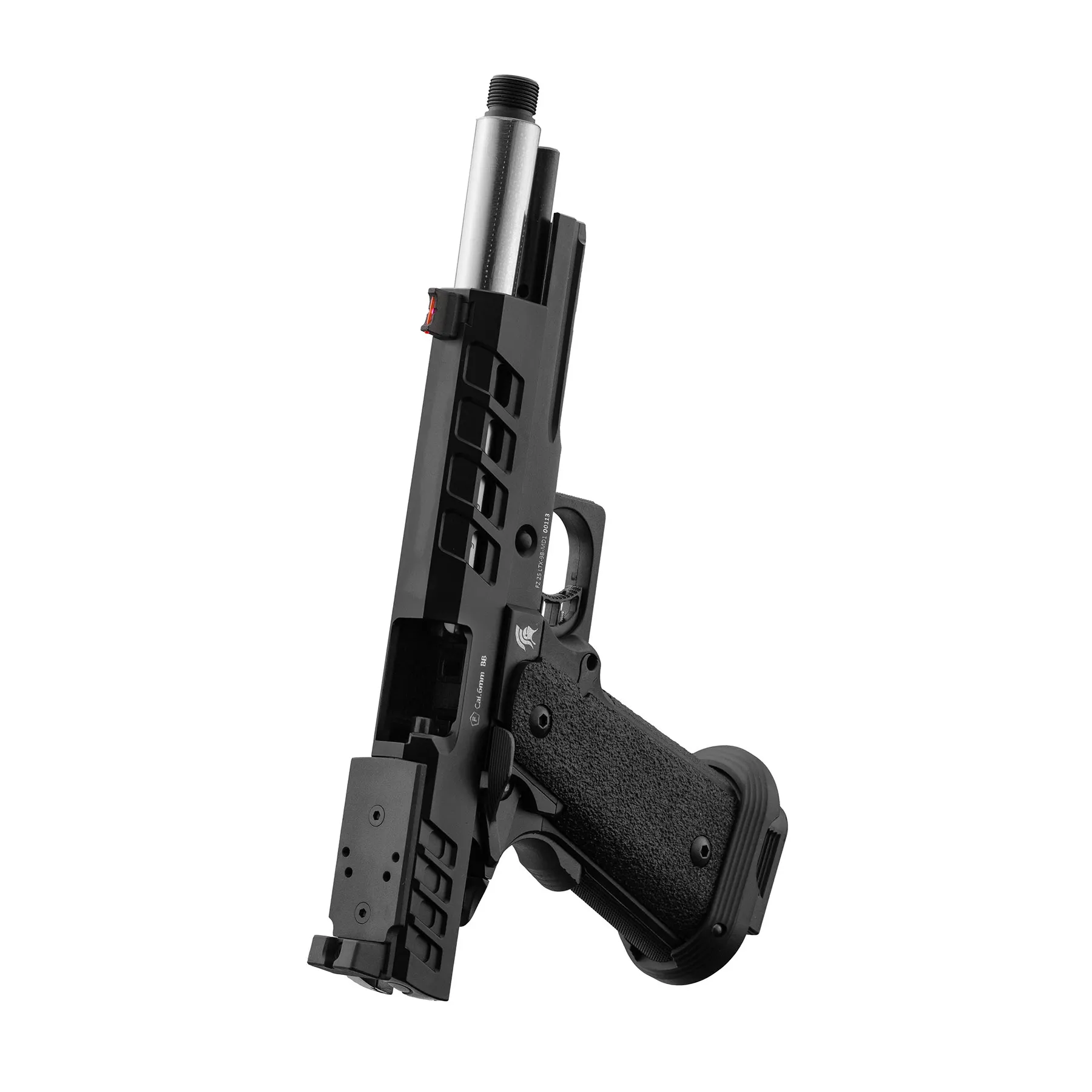 Lancer Tactical Heracles Hi-Capa GBB Softairpistole, Black
