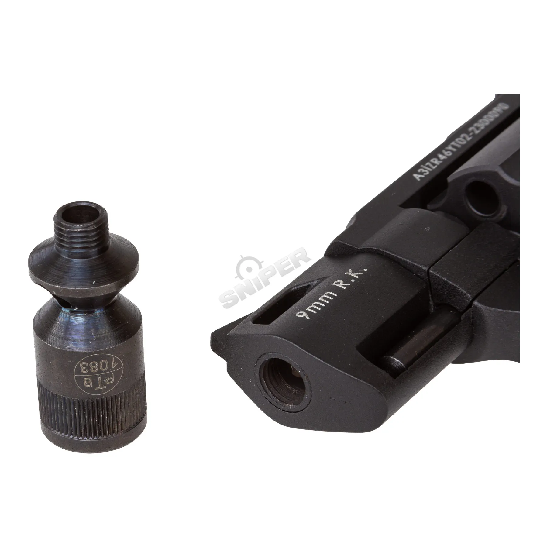 Zoraki R2 9mm P.A.K. Schreckschussrevolver, Black