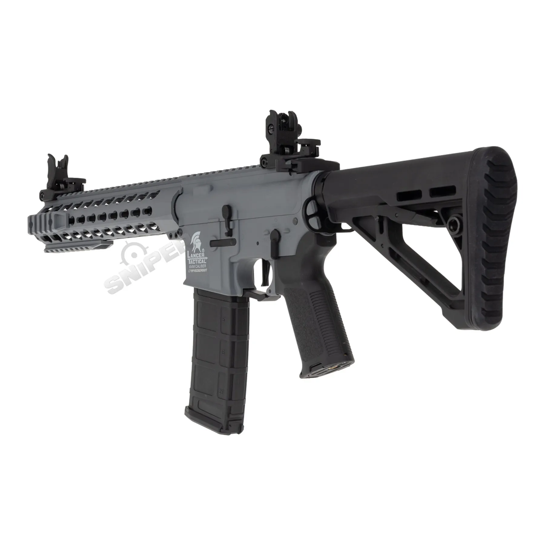 Einsteiger Set #3 - Lancer LT-19 Keymod Gen 3 (S)AEG, Gray