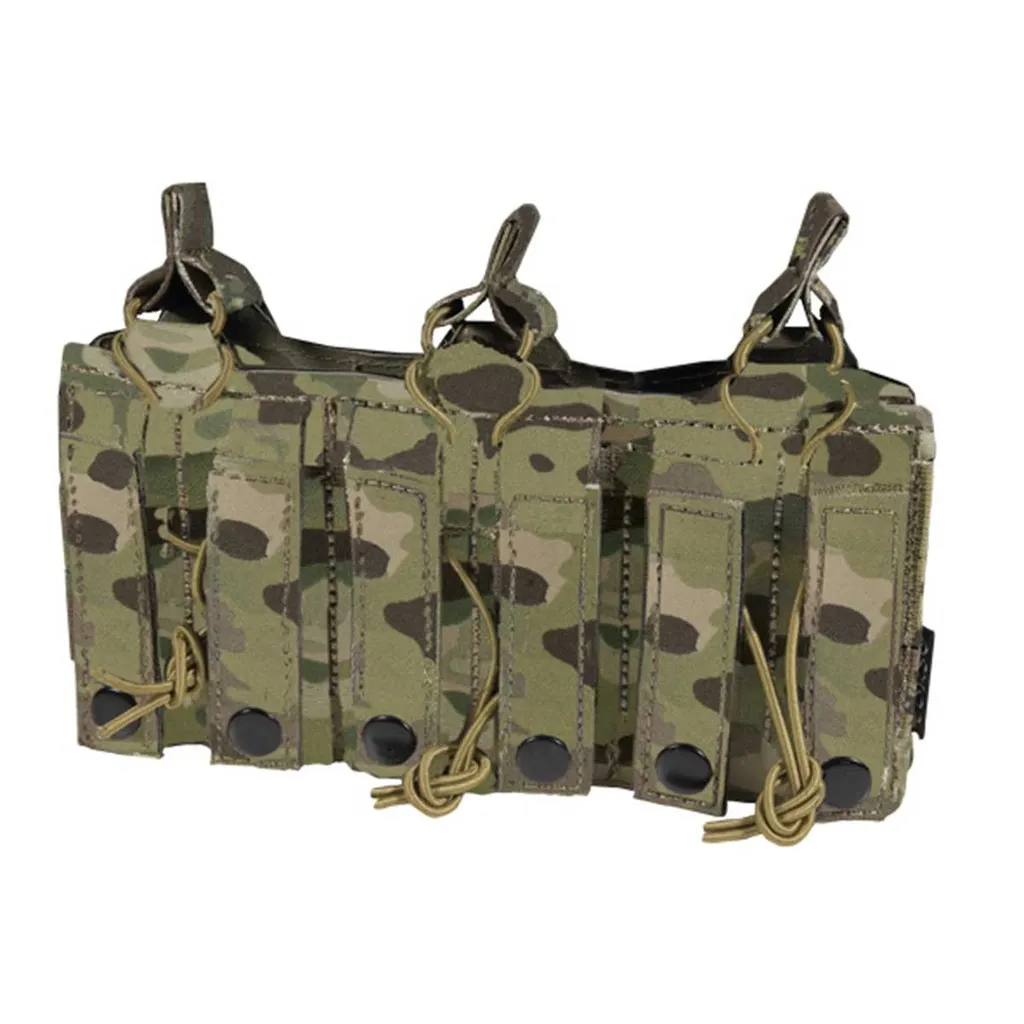 Corso Tactical Triple Mag-Pouch Dagger MK1 für M4, Camo