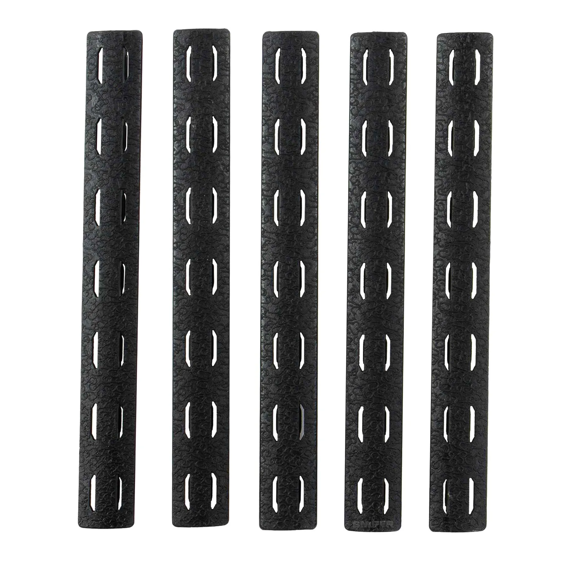 Keymod Rail Panel Kit, 5 pcs, Black