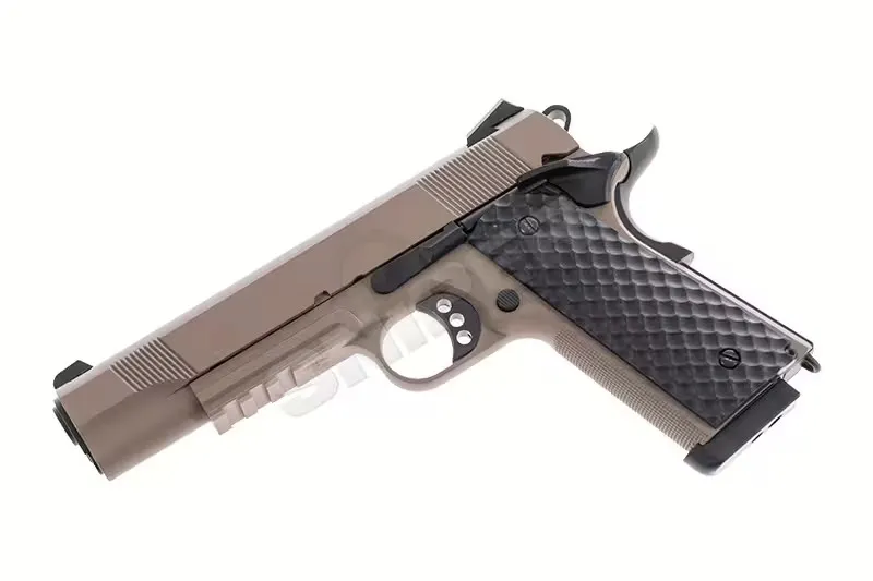 Raven 1911 MEU Railed GBB, Tan
