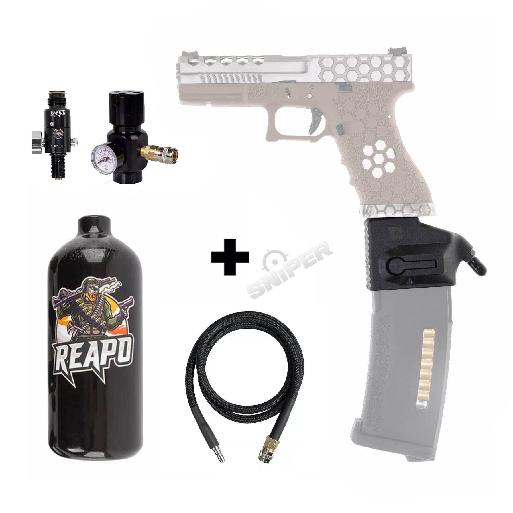 HPA Set Reapo, Dominator US Adapter für AAP / VX Series