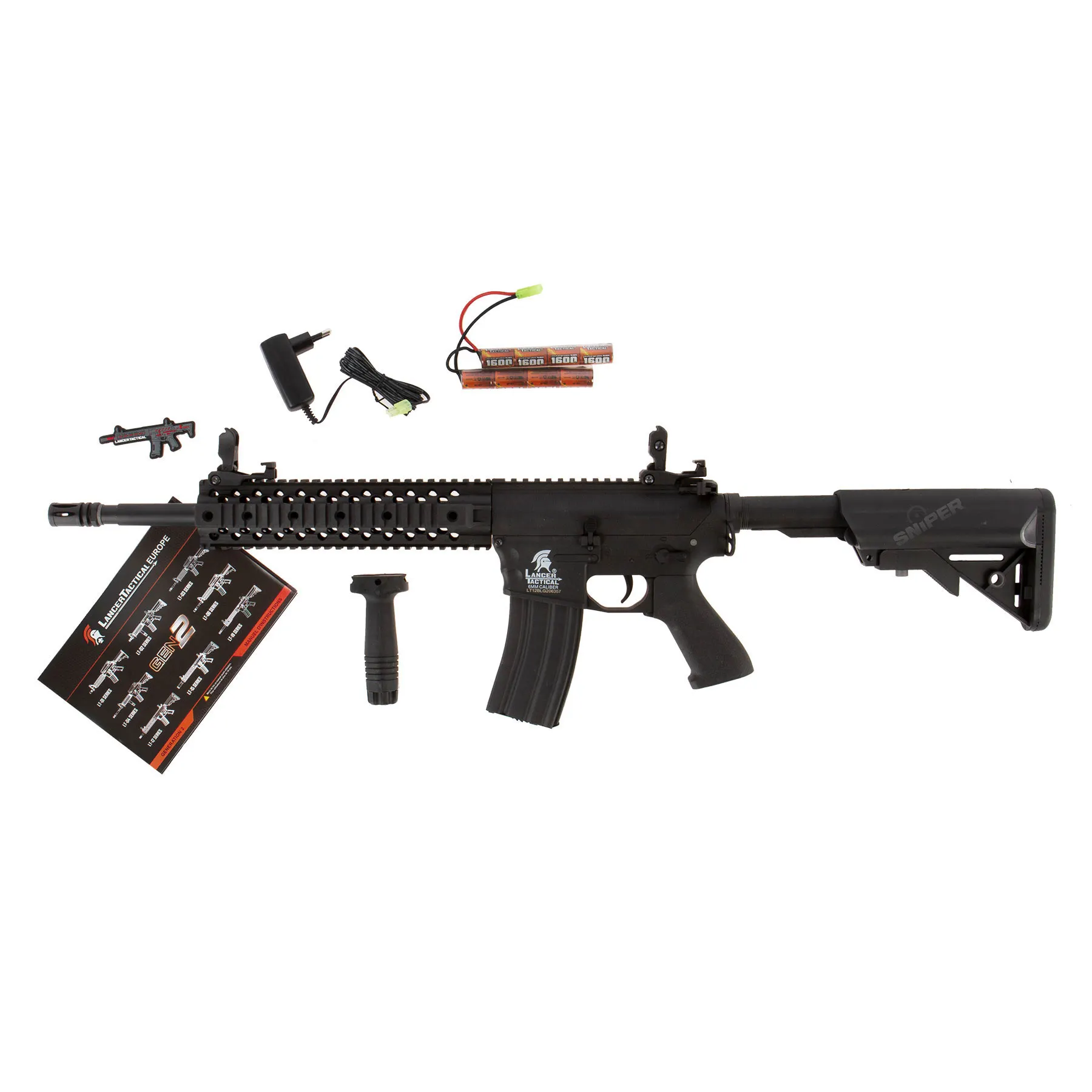 M4 EVO Mosfet + ETU AEG < 0,5 Joule, Black